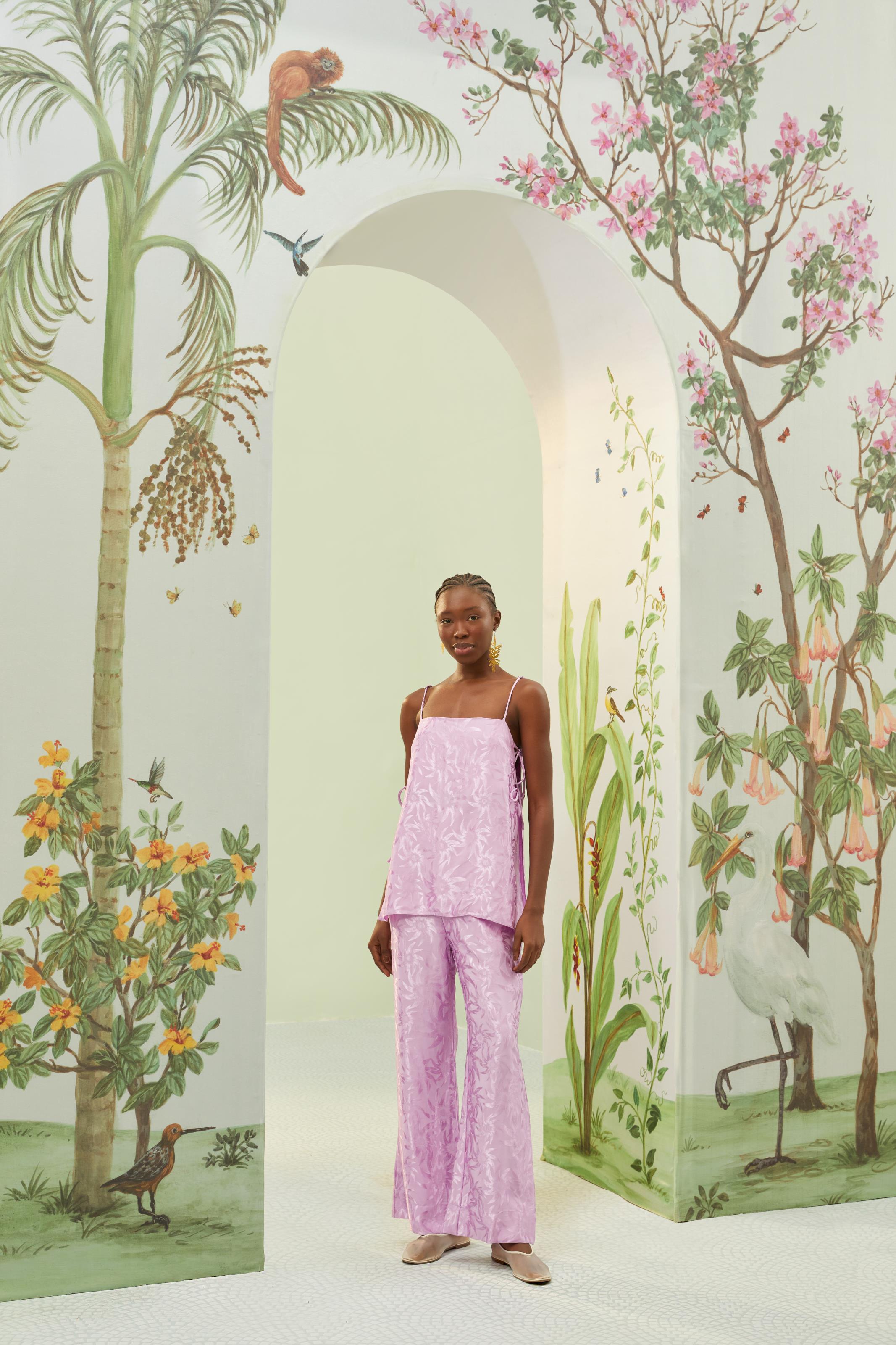 Túnica Jacquard Sol De  Cor