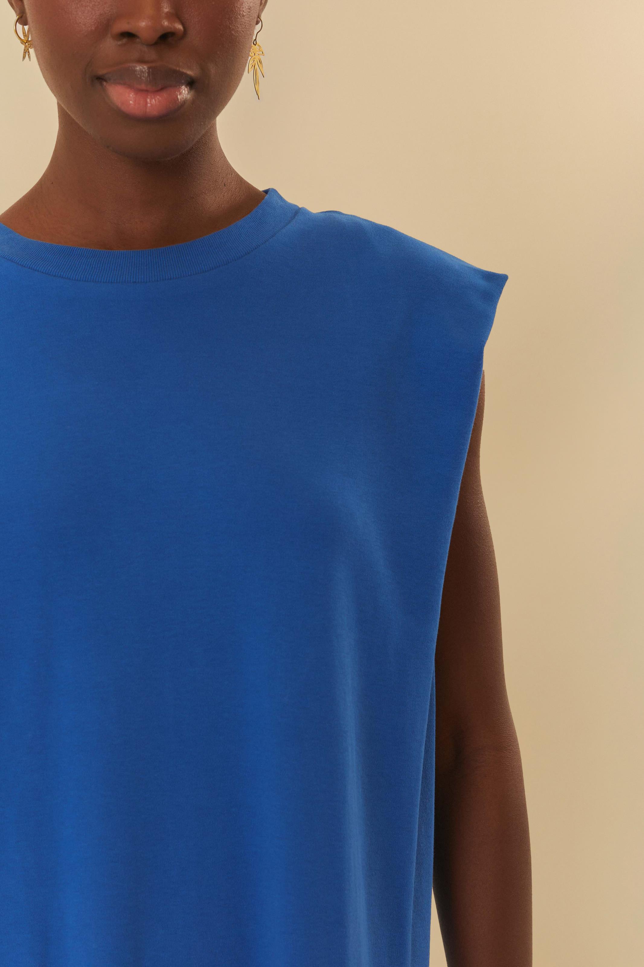 Vestido Cropped Regata
