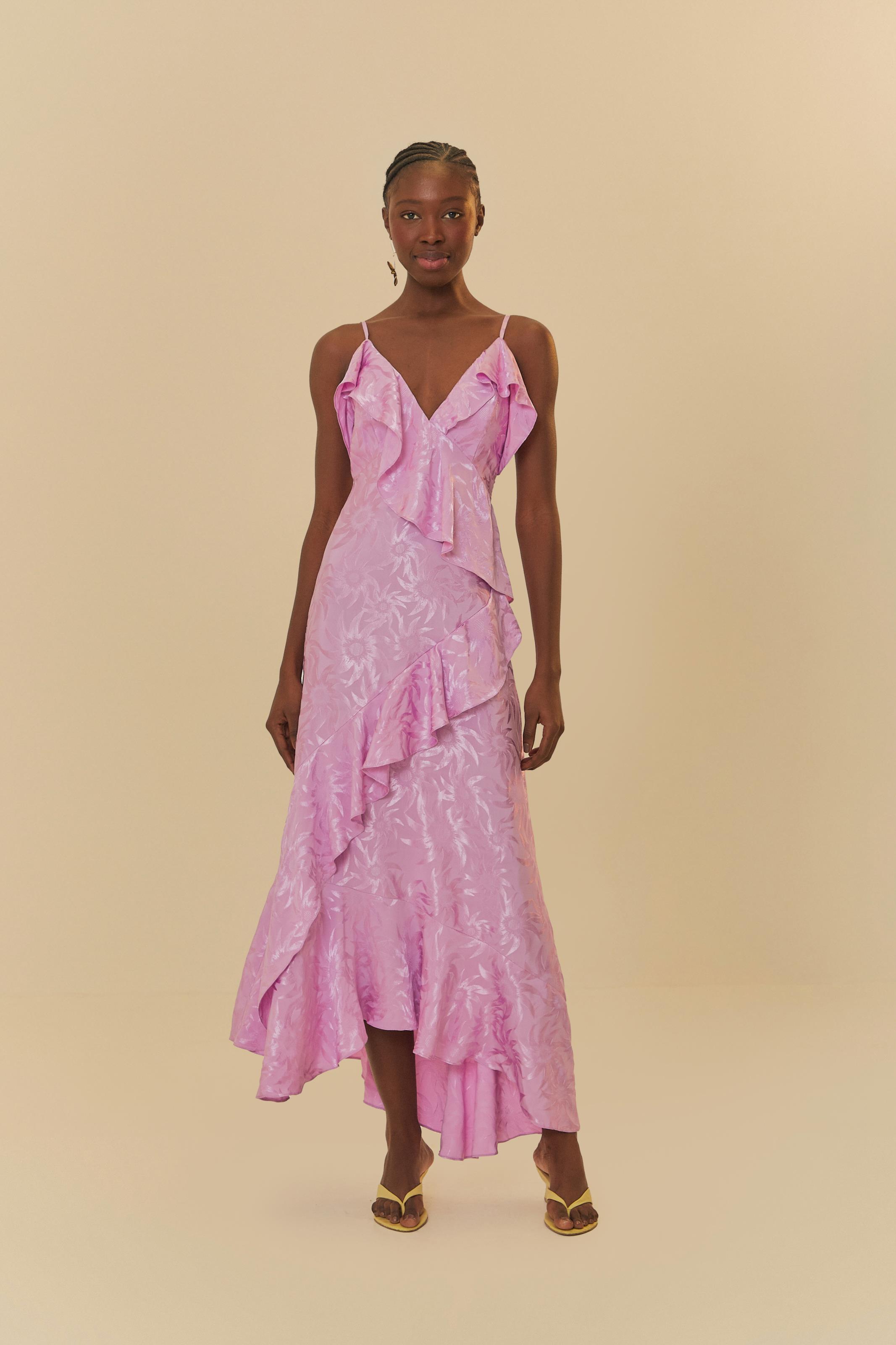 Vestido  Jacquard Sol De Cor