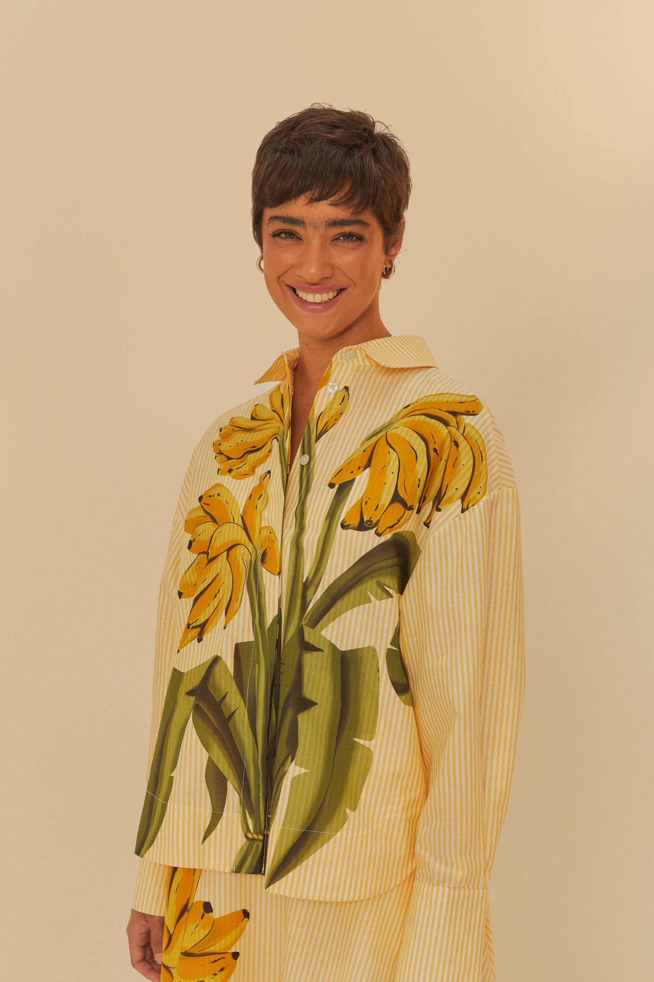 Camisa Estampada Banana