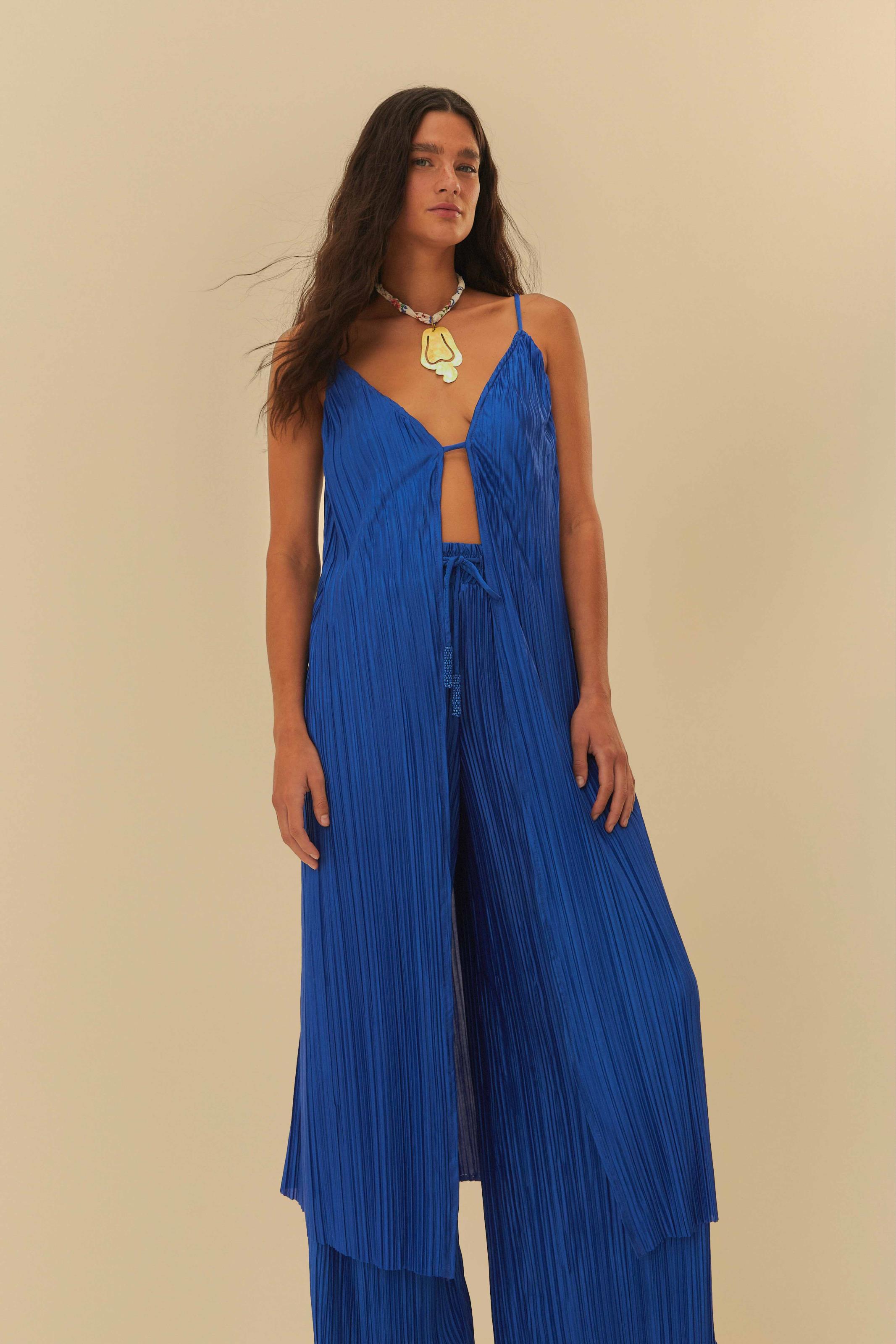 Calça Plissada