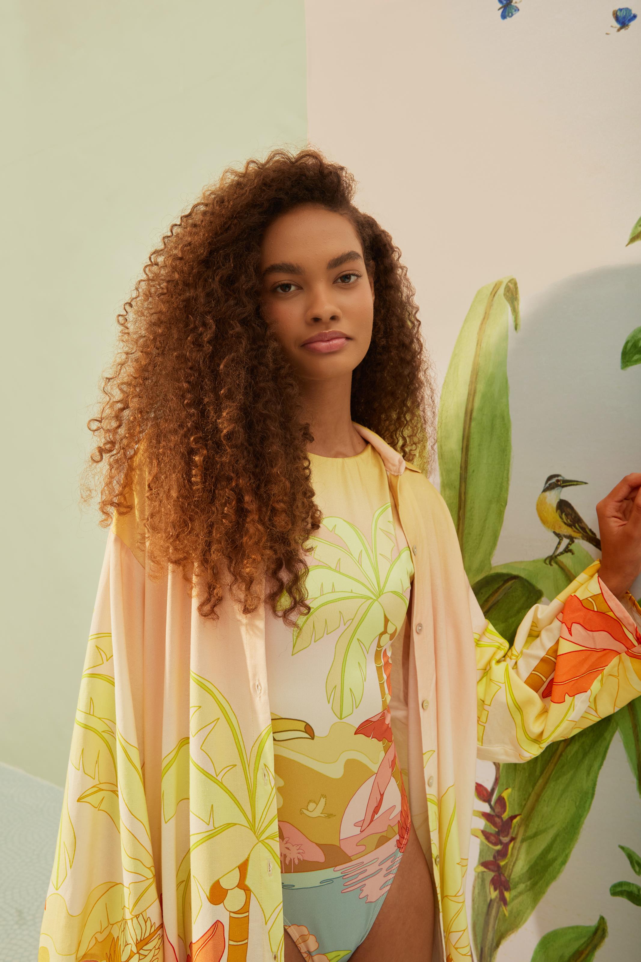 Body Estampado Luau Das Onças