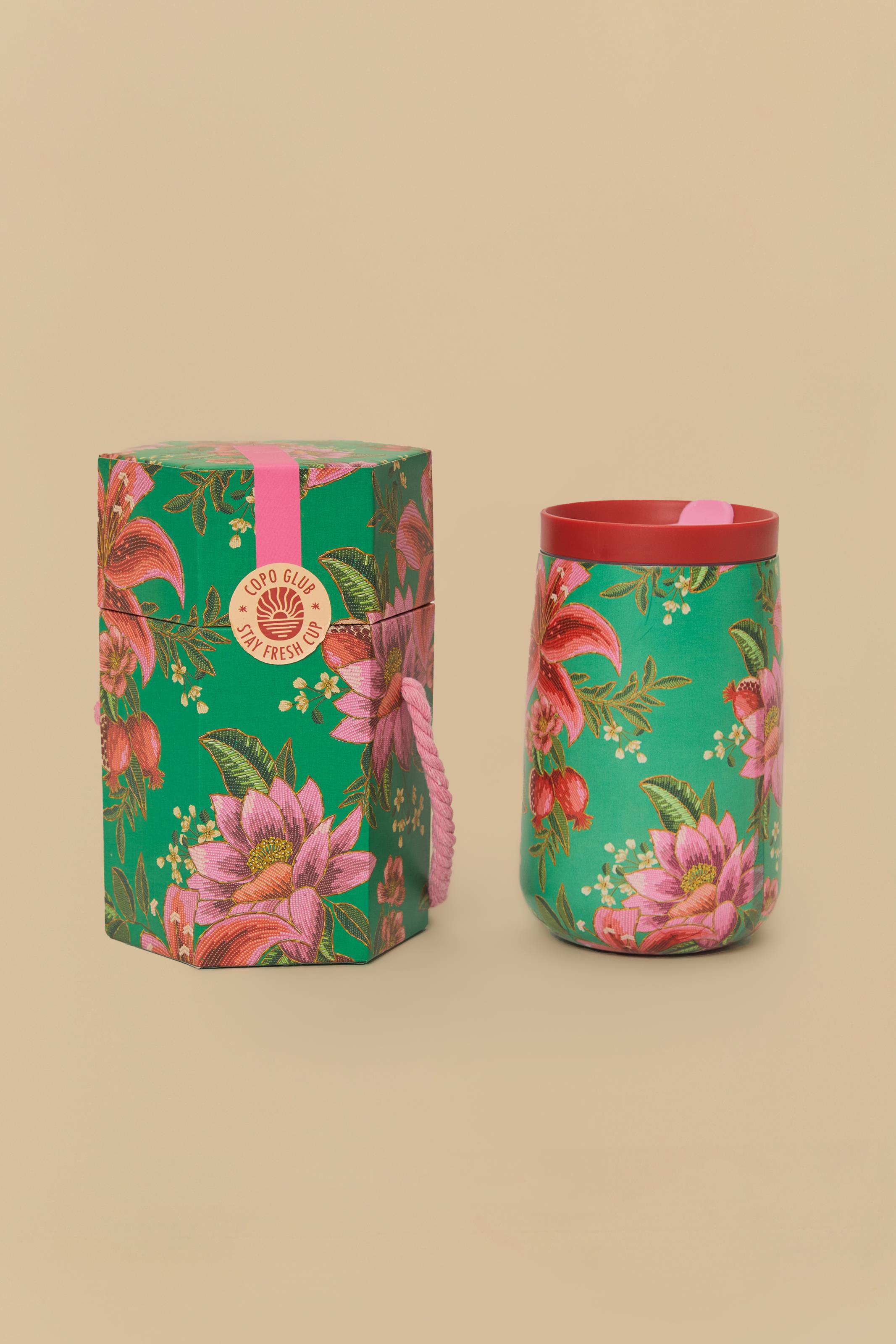 Copo Térmico Glub Estampado Fruta De Verão