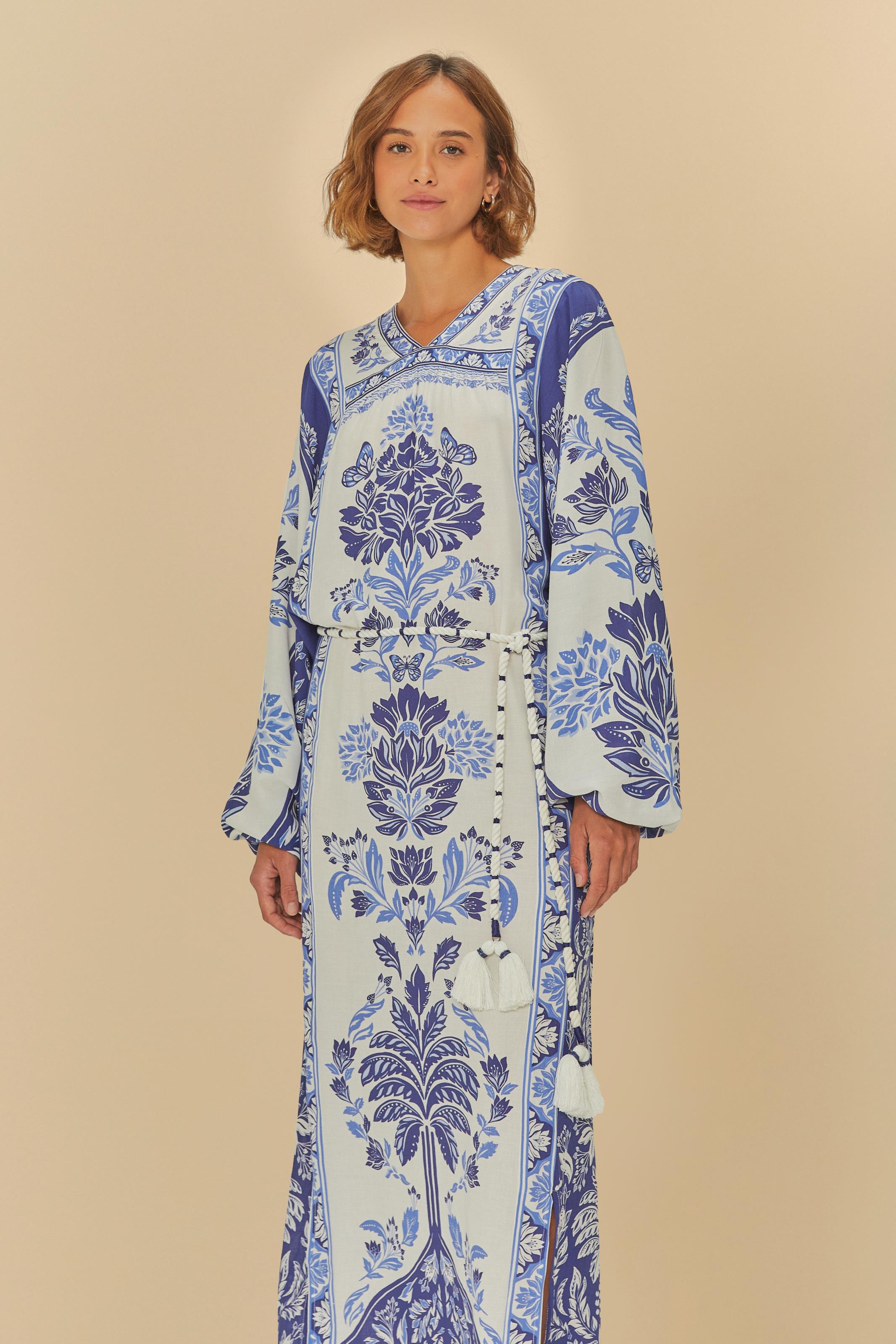 Vestido Cropped Estampado Heloísa