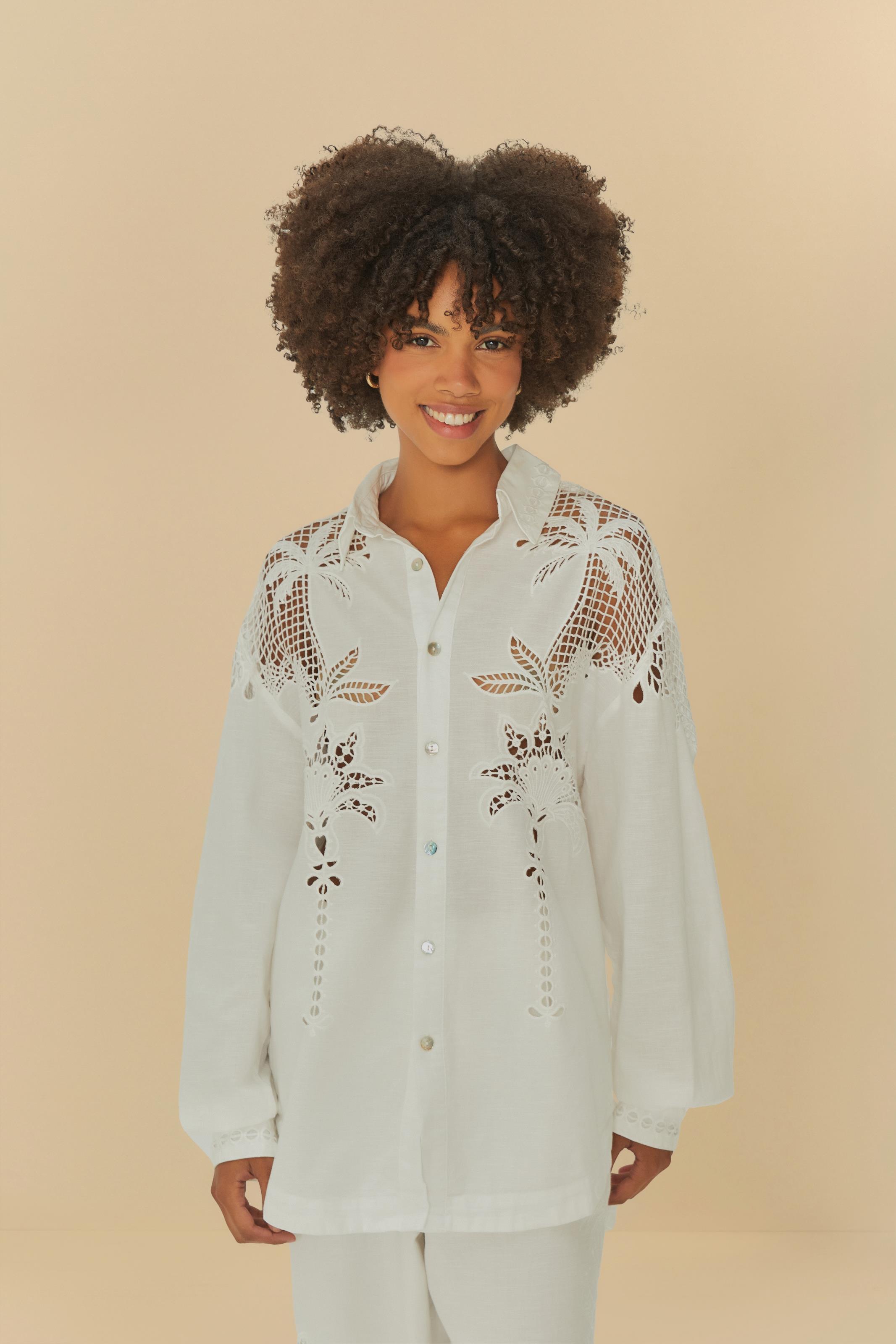 Camisa Richelieu Palmeira