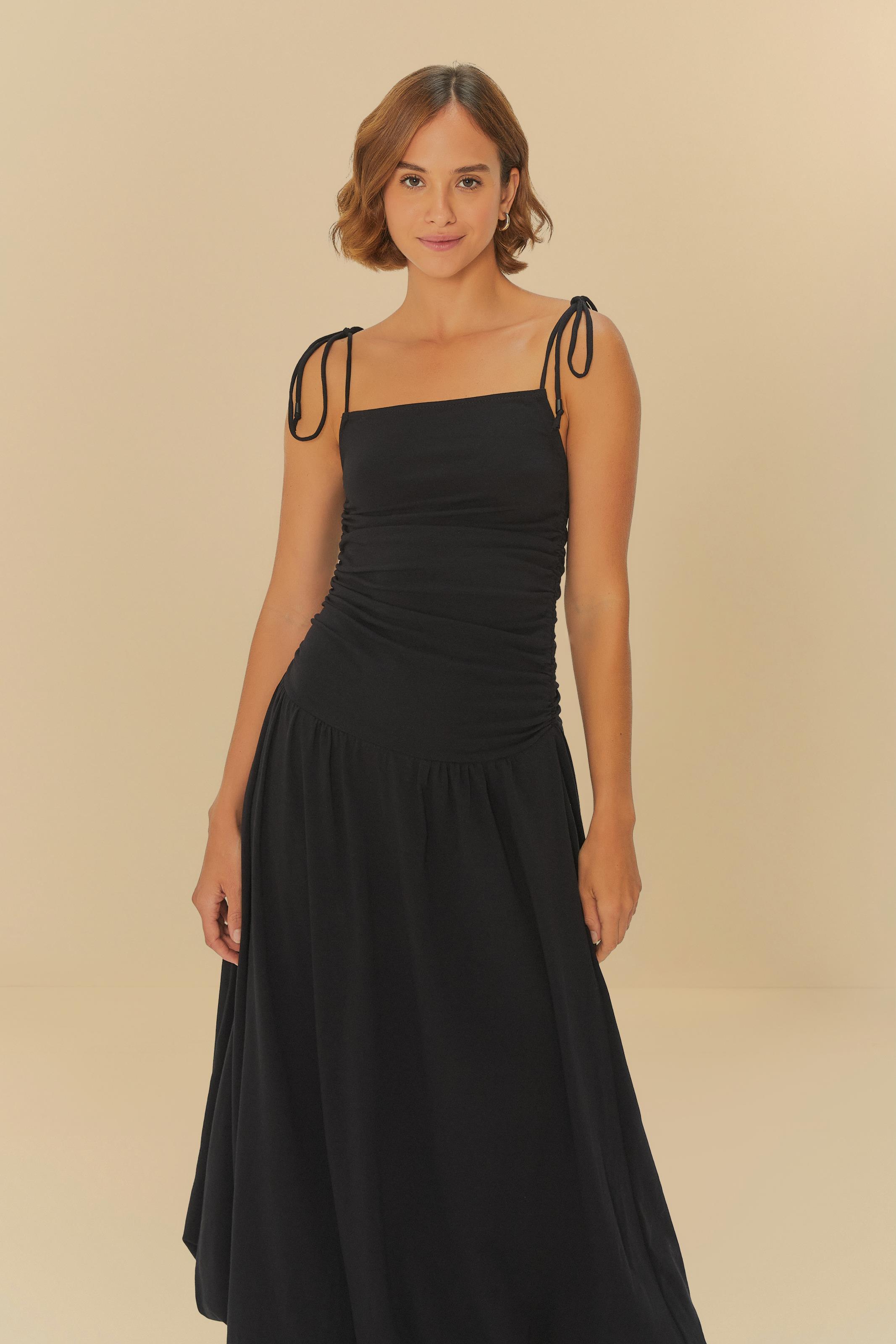 Vestido Franzido Balonê