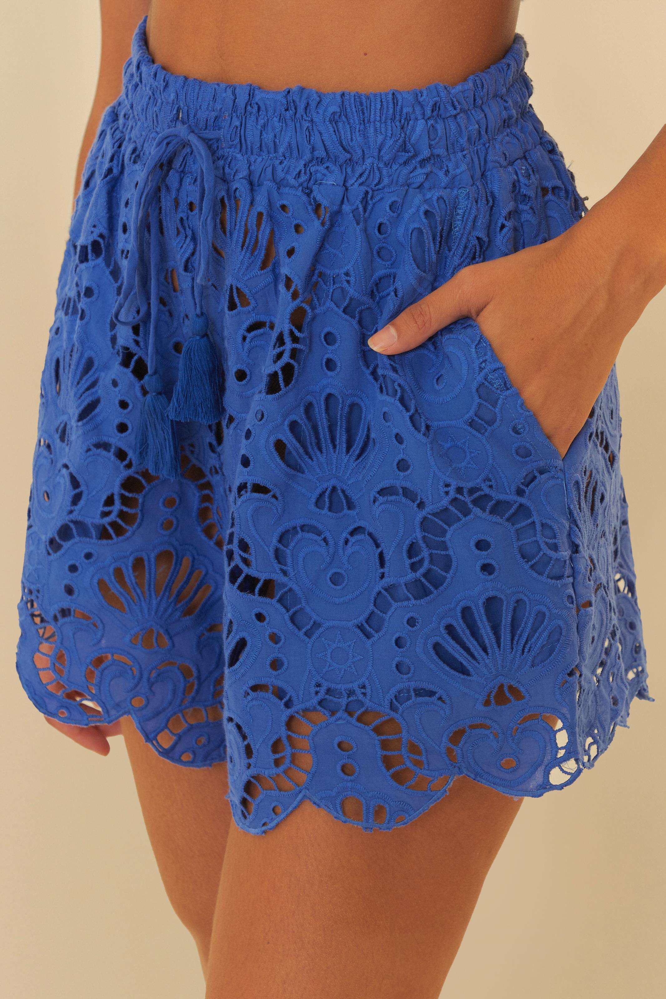 Short Artesanal Laise Concha