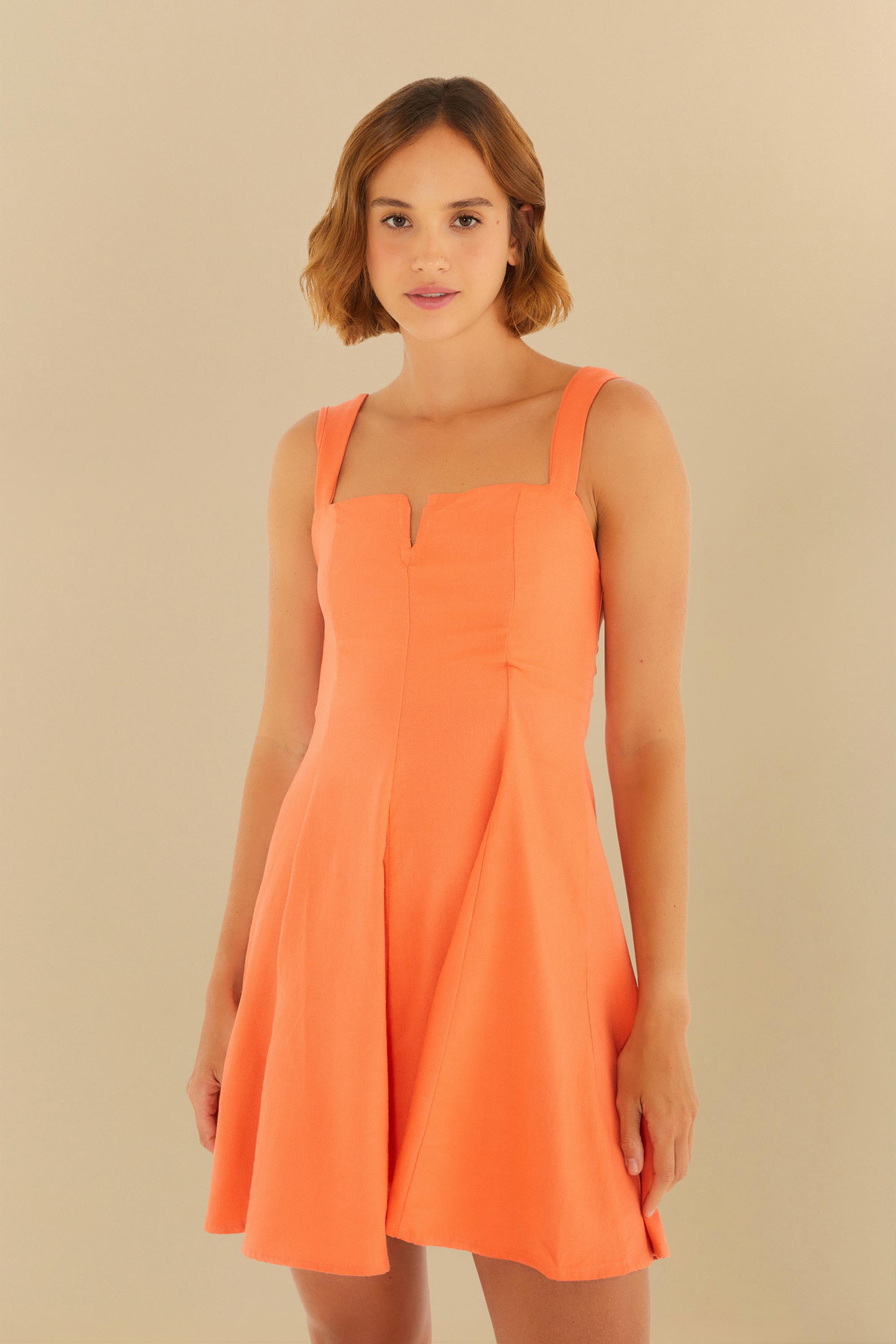 Vestido Curto Rosa Bossa