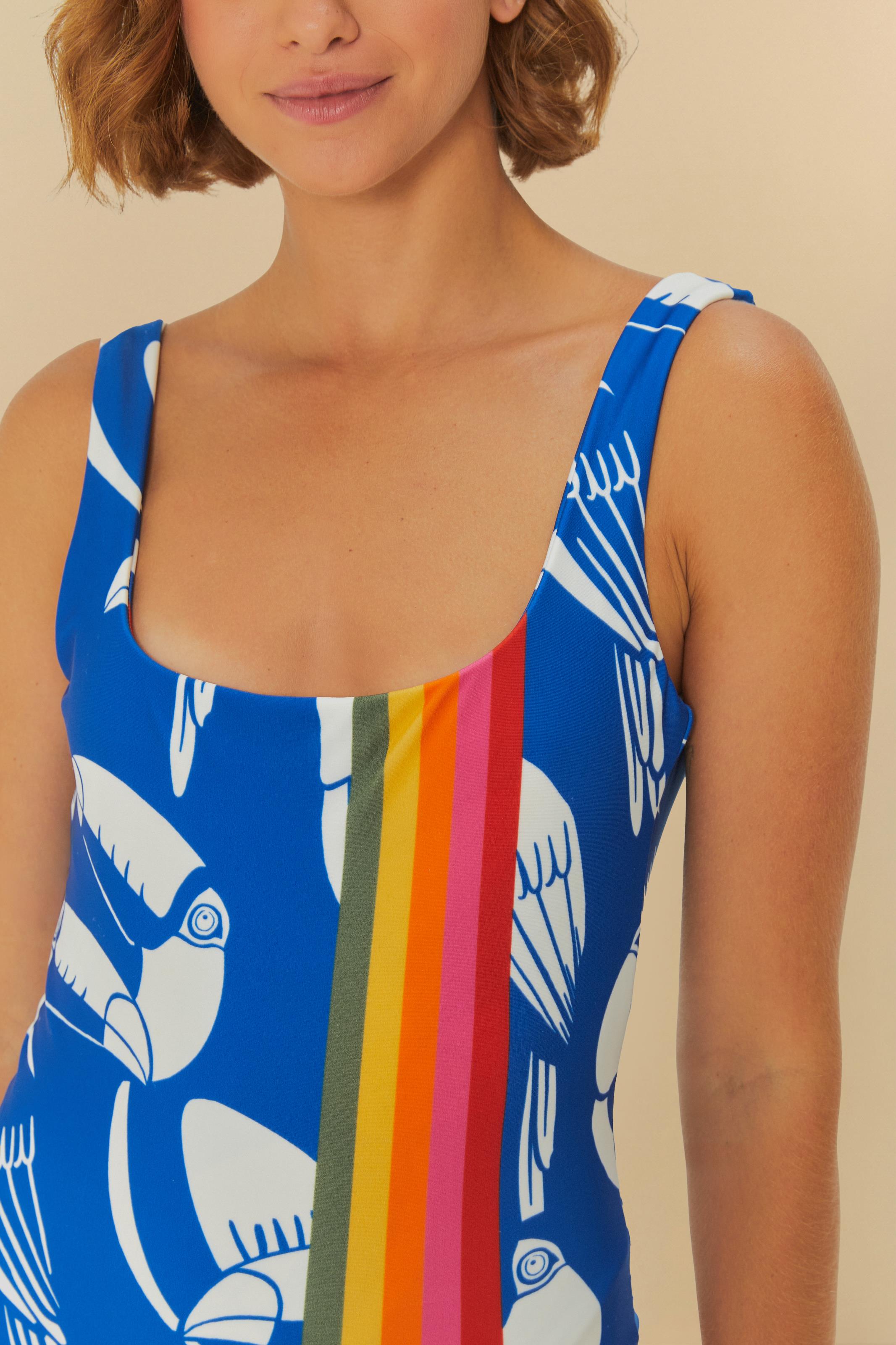 Maiô Estampado Tucano Rainbow
