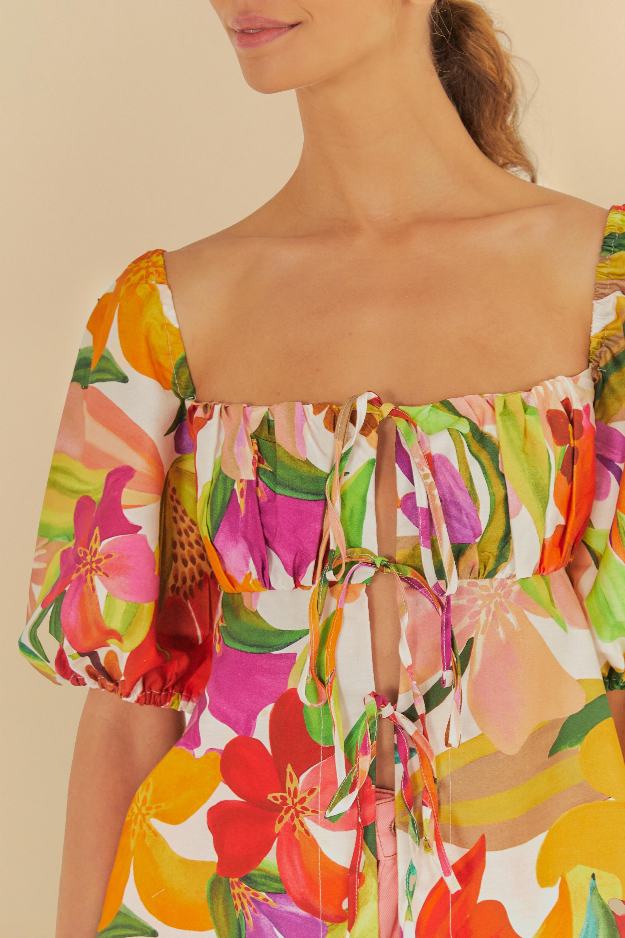 Blusa Artsy Floral