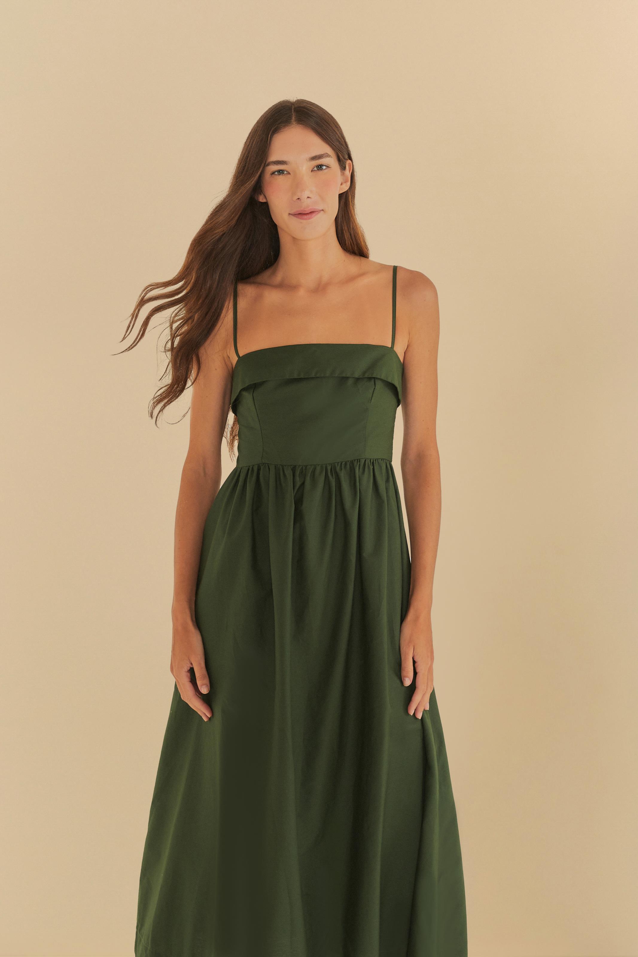 Vestido Alcinhas Longo