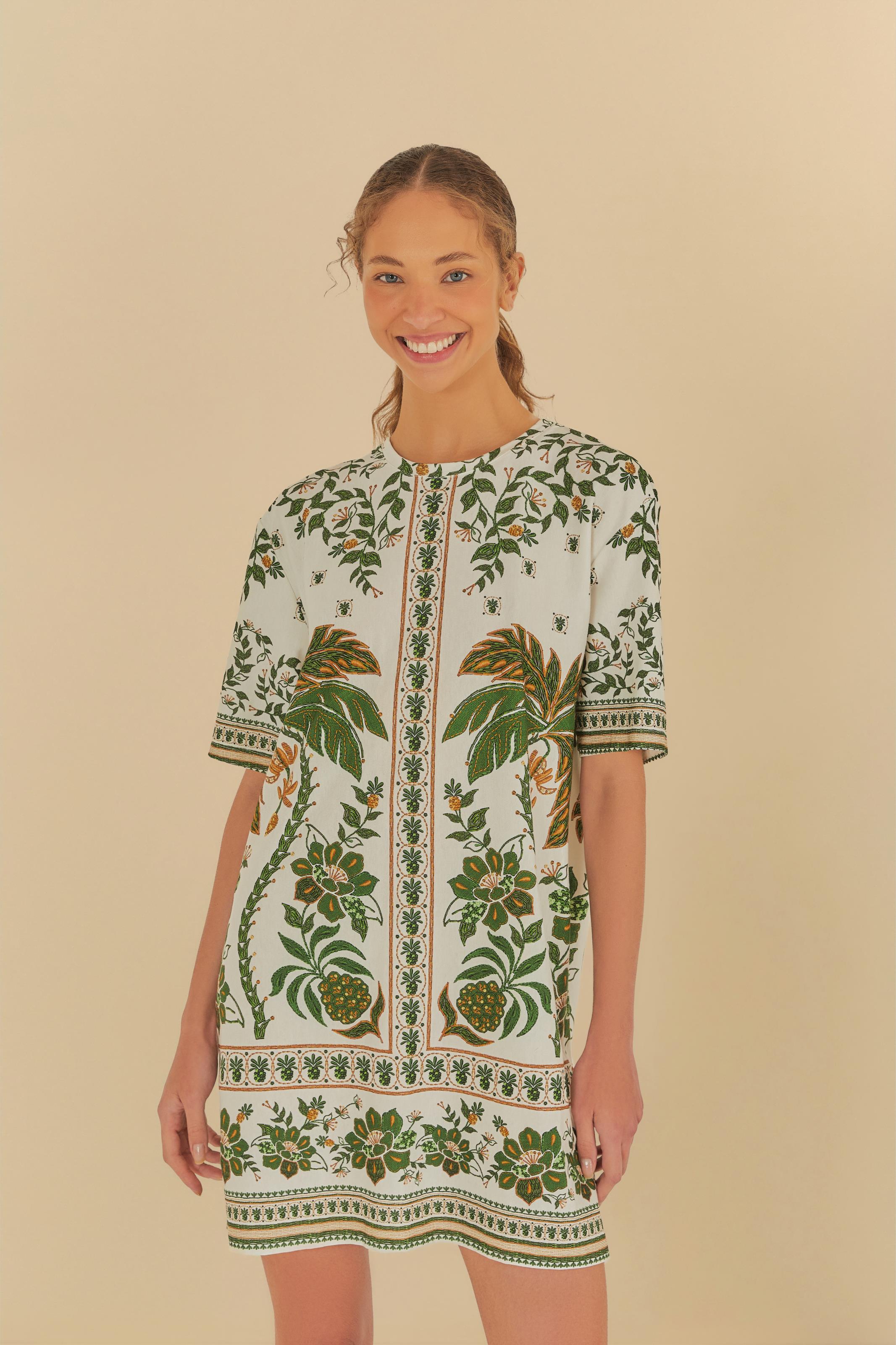 Vestido T-Shirt Estampado Mari
