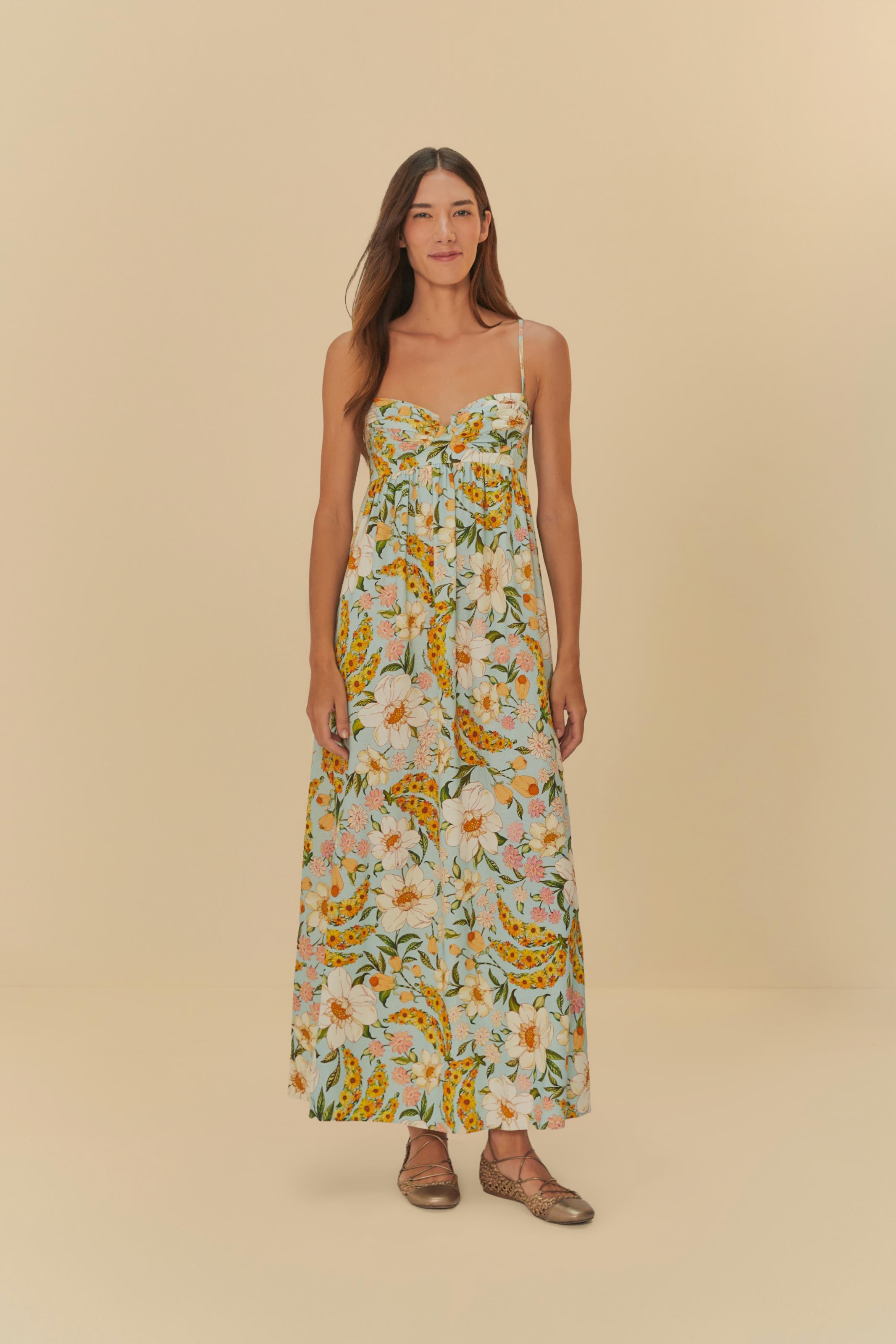 Vestido Estampado Banana Flor