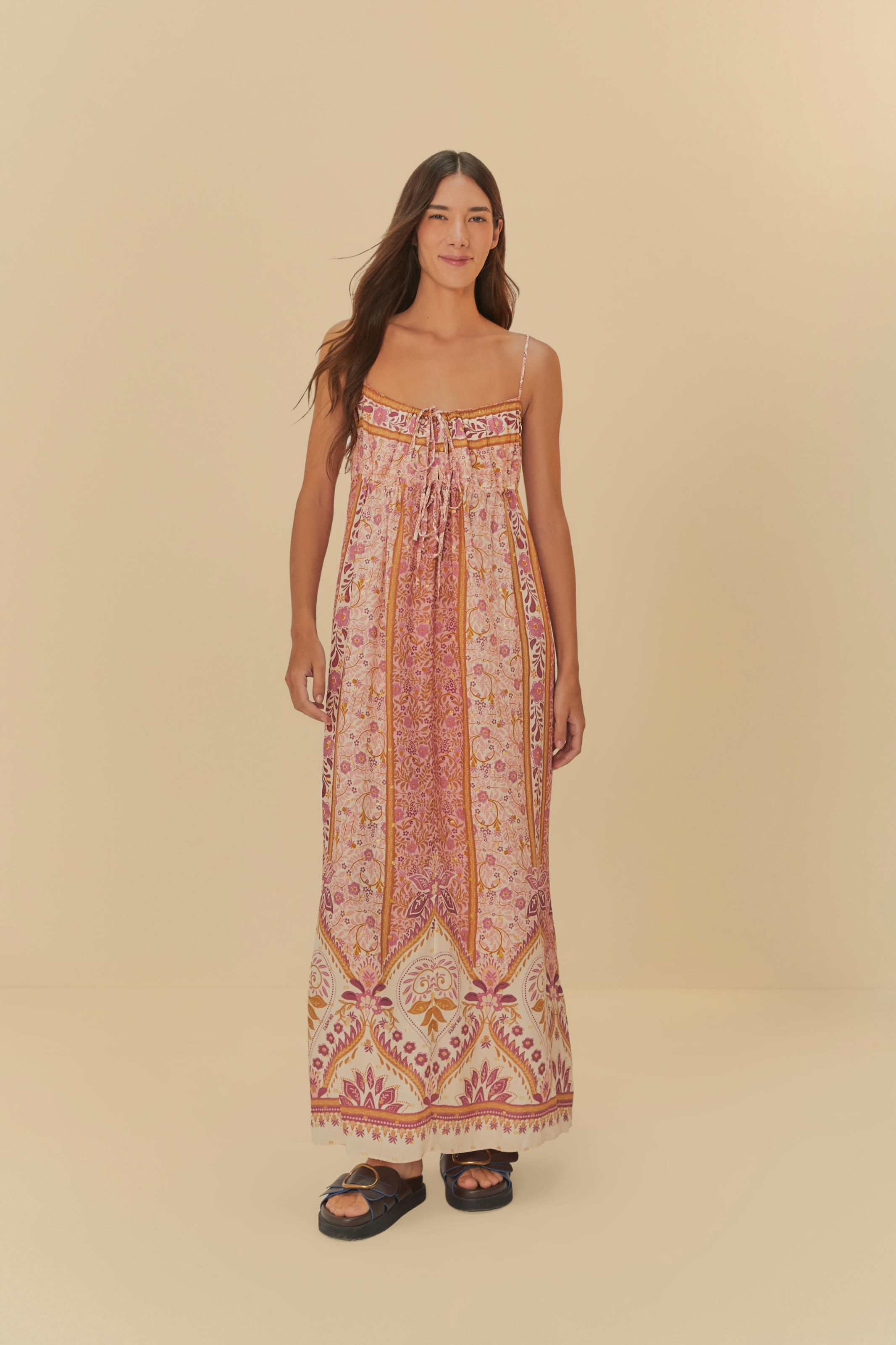Vestido Cropped Estampado No Meu Jardim