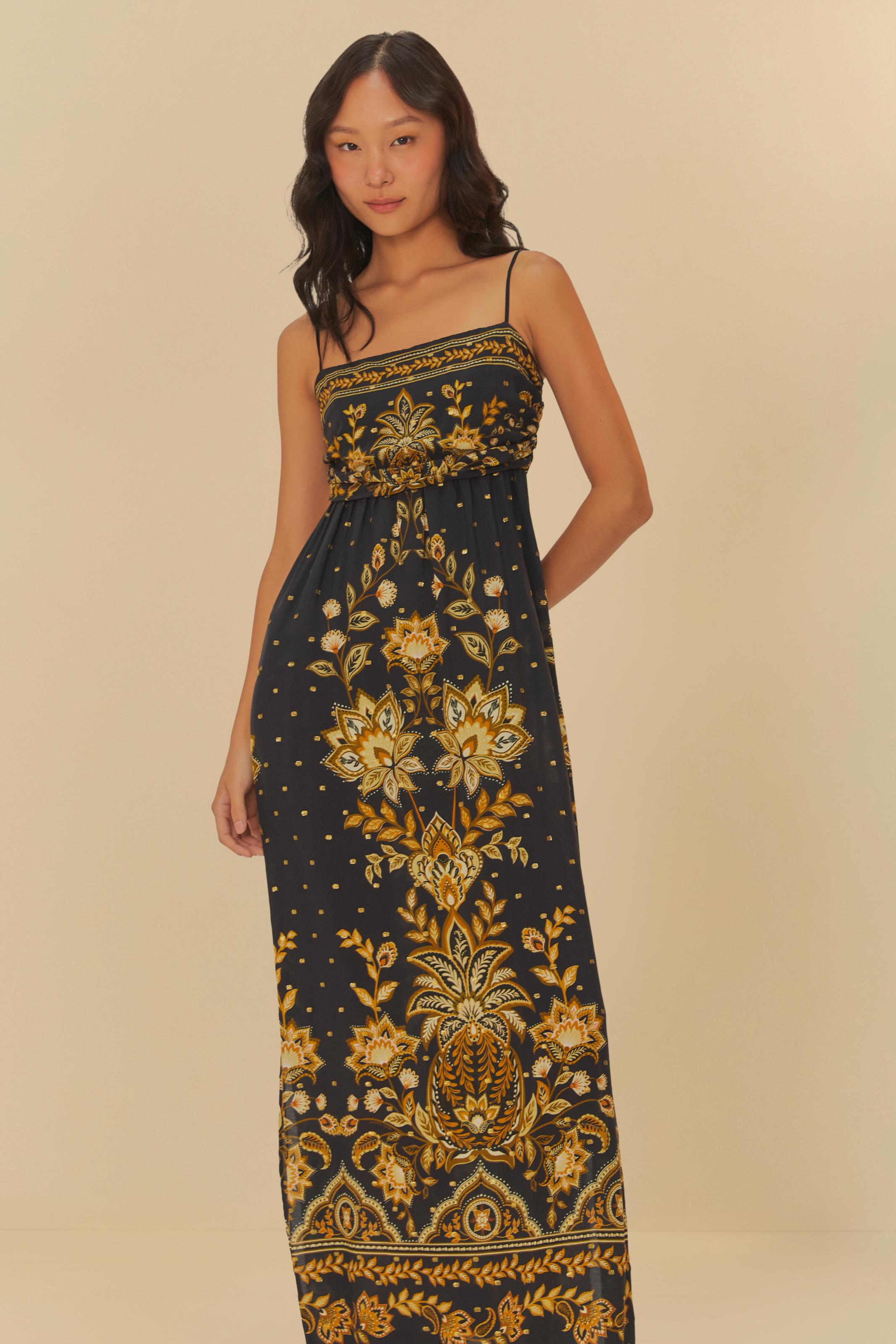 Vestido Cropped Flora Abacaxi