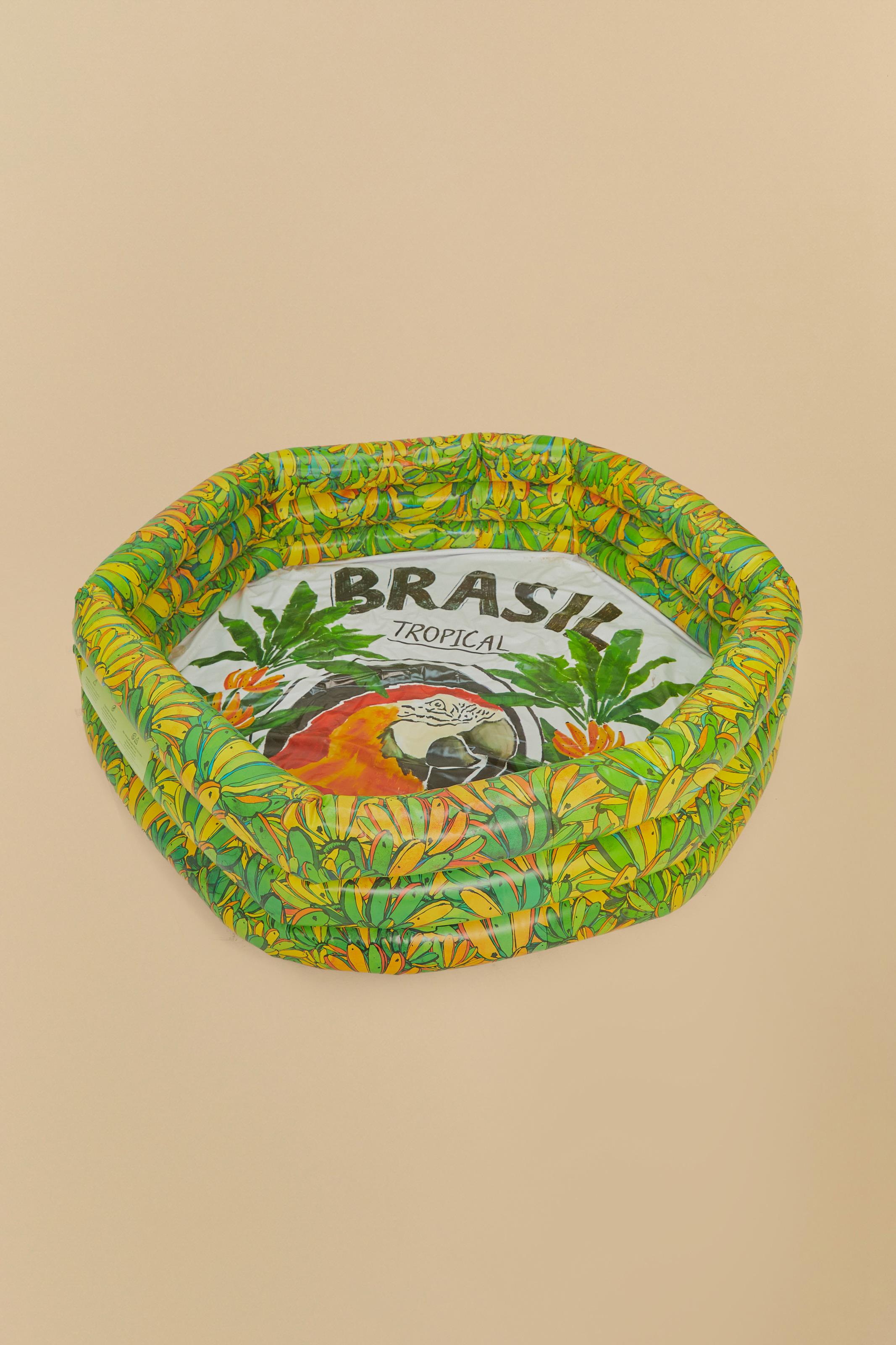 Piscina Inflável Estampada Refresco Banana