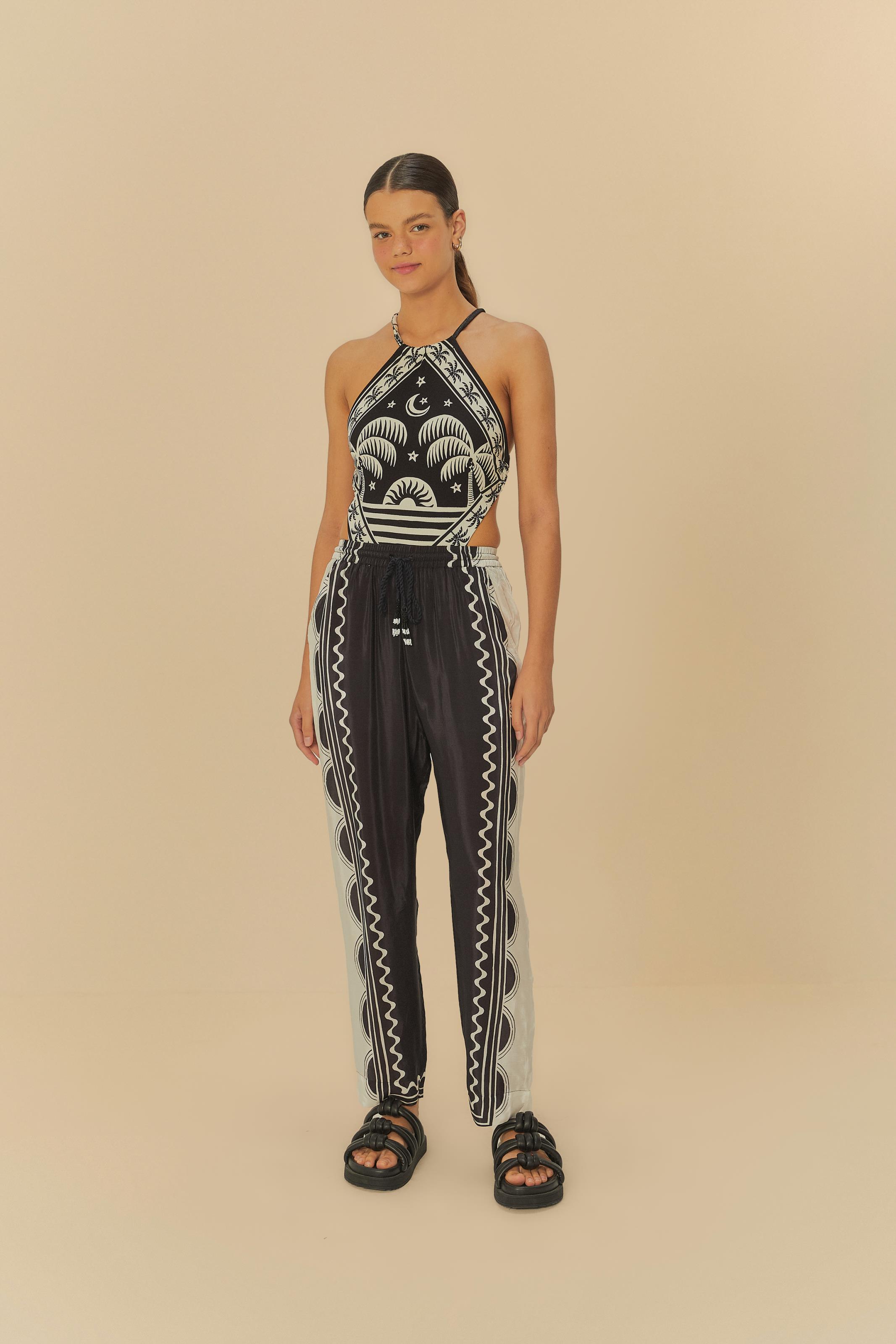 Calça Estampada Nosso Lenço