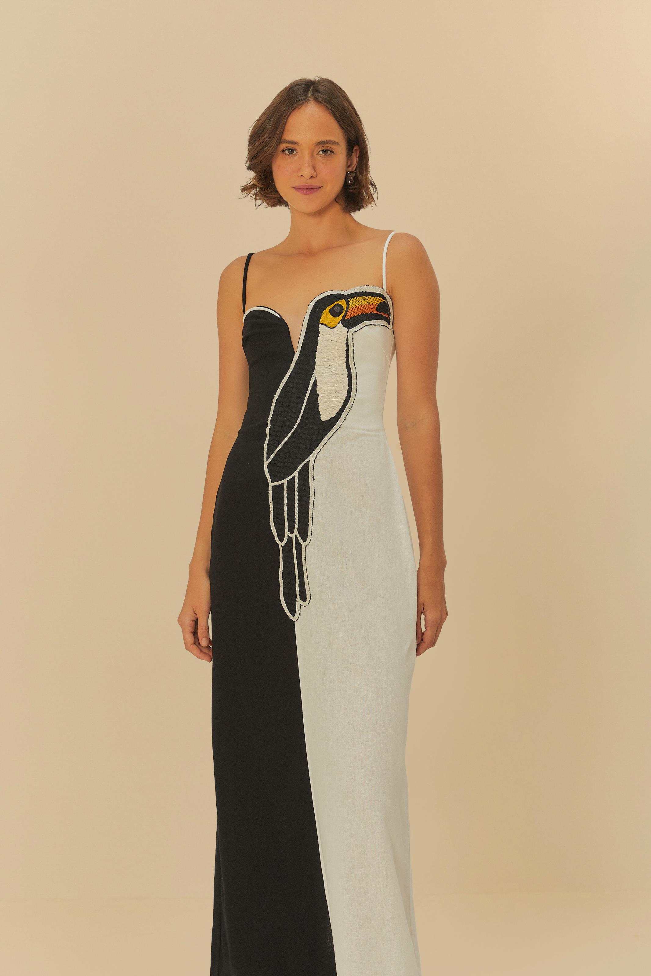 Vestido Bordado Cutwork Pantera