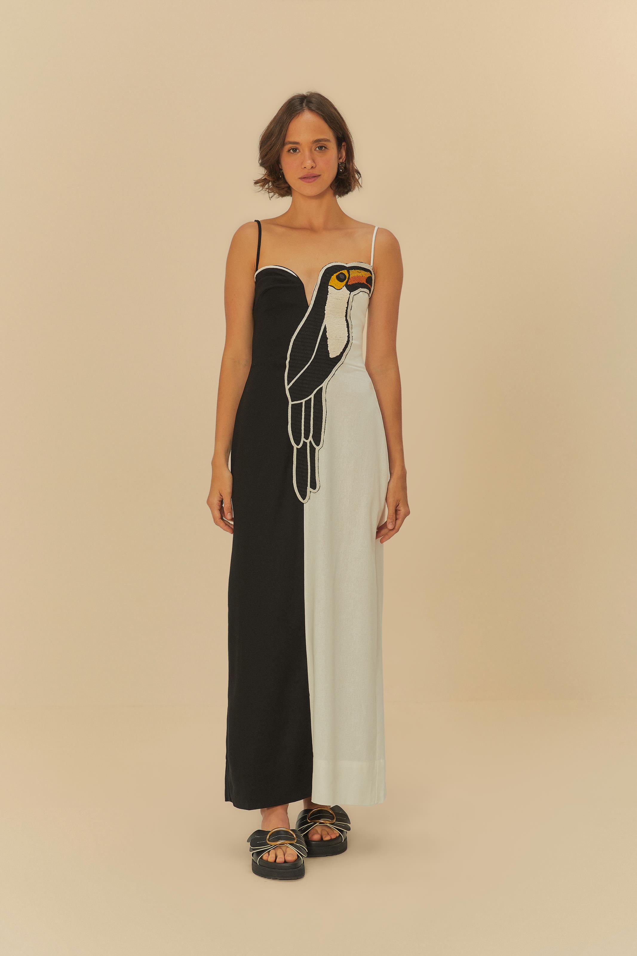 Vestido Bordado Cutwork Pantera