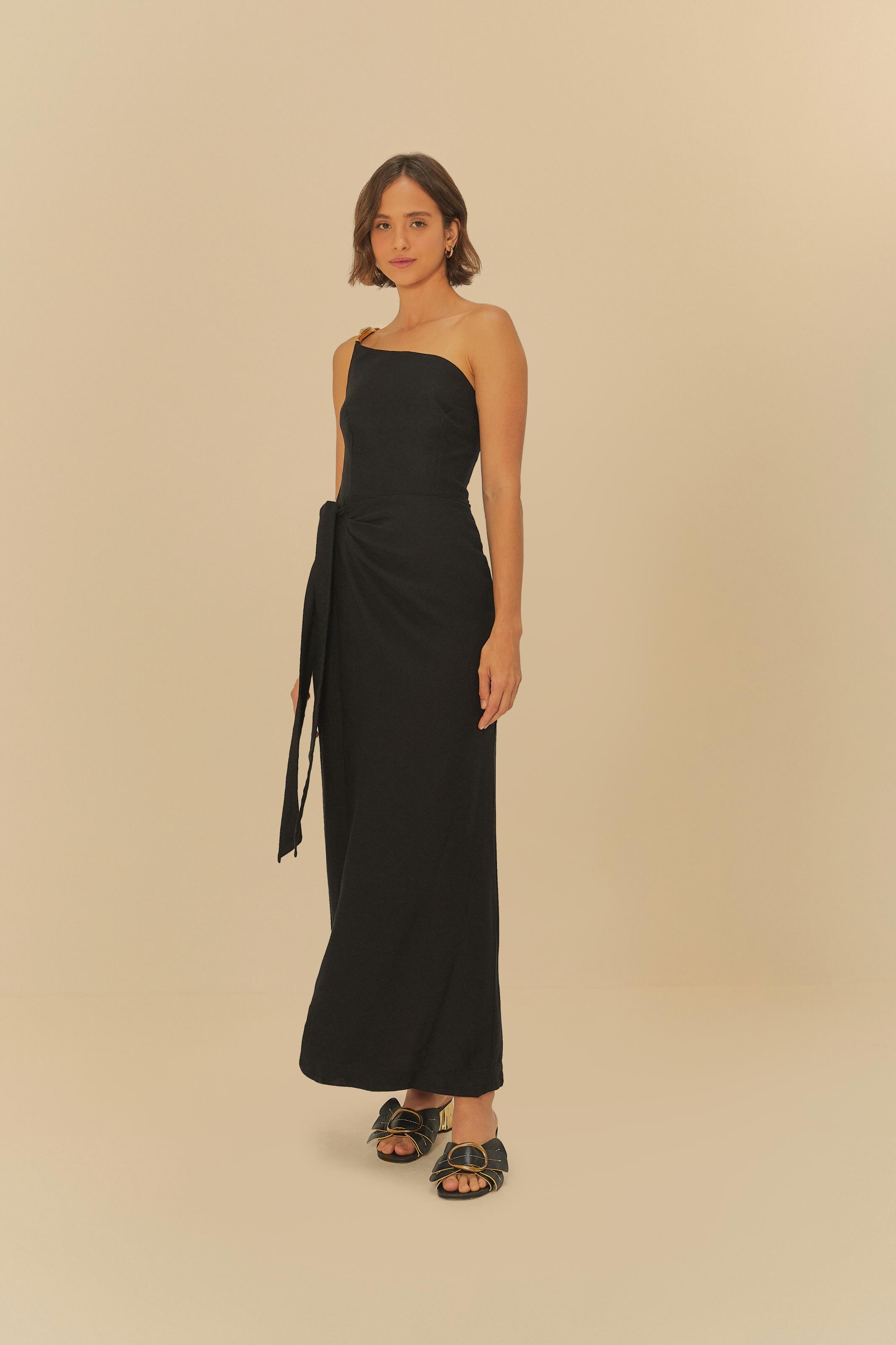 Vestido Ombro Só Transpasse
