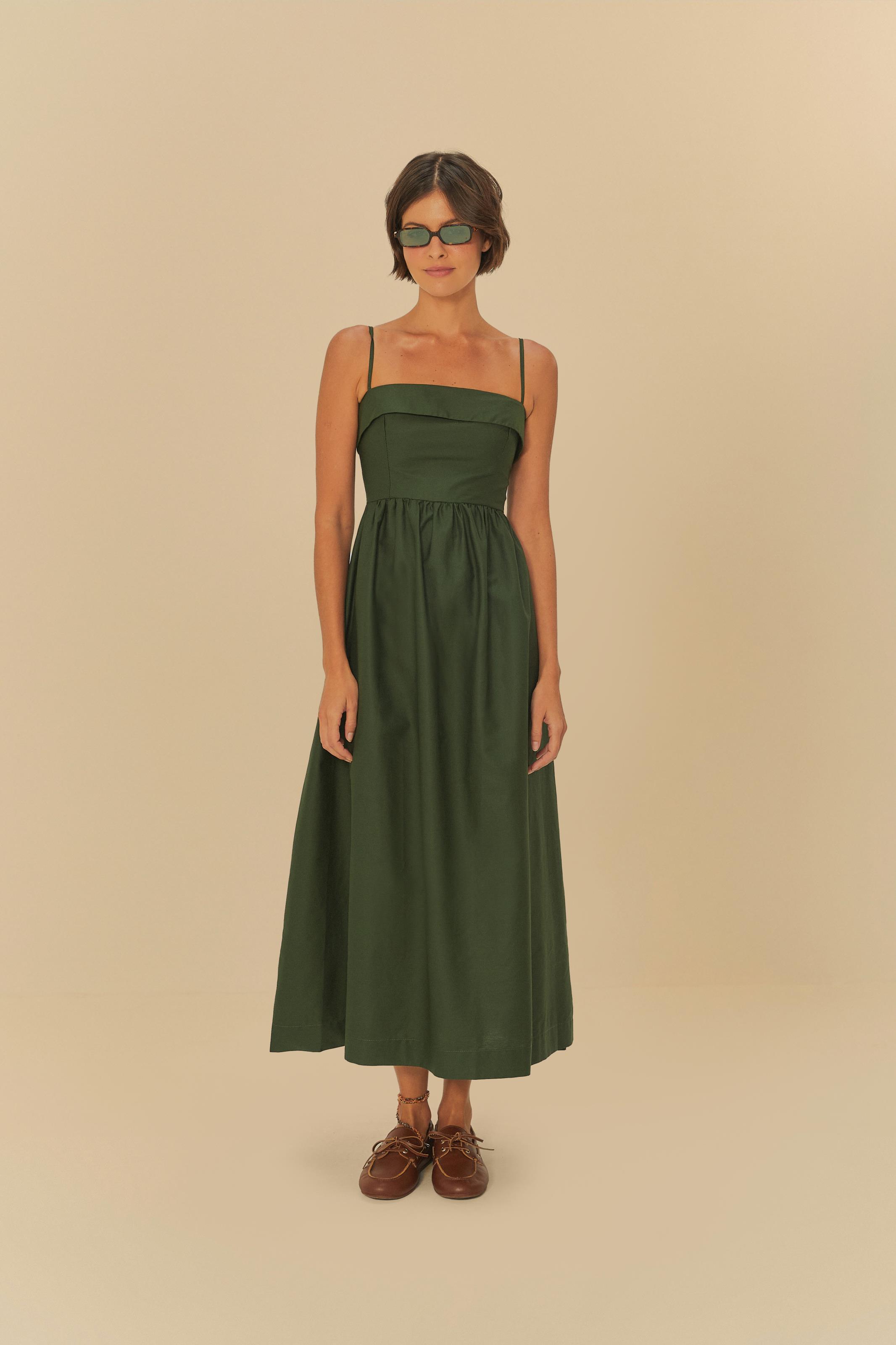 Vestido Alcinhas Longo