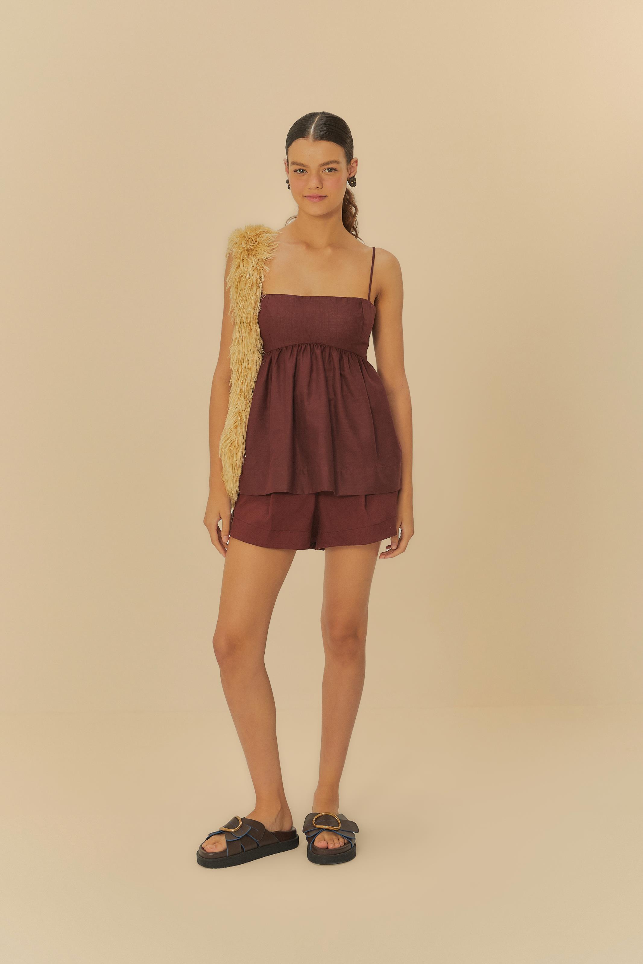 Blusa Alcinhas Amarração