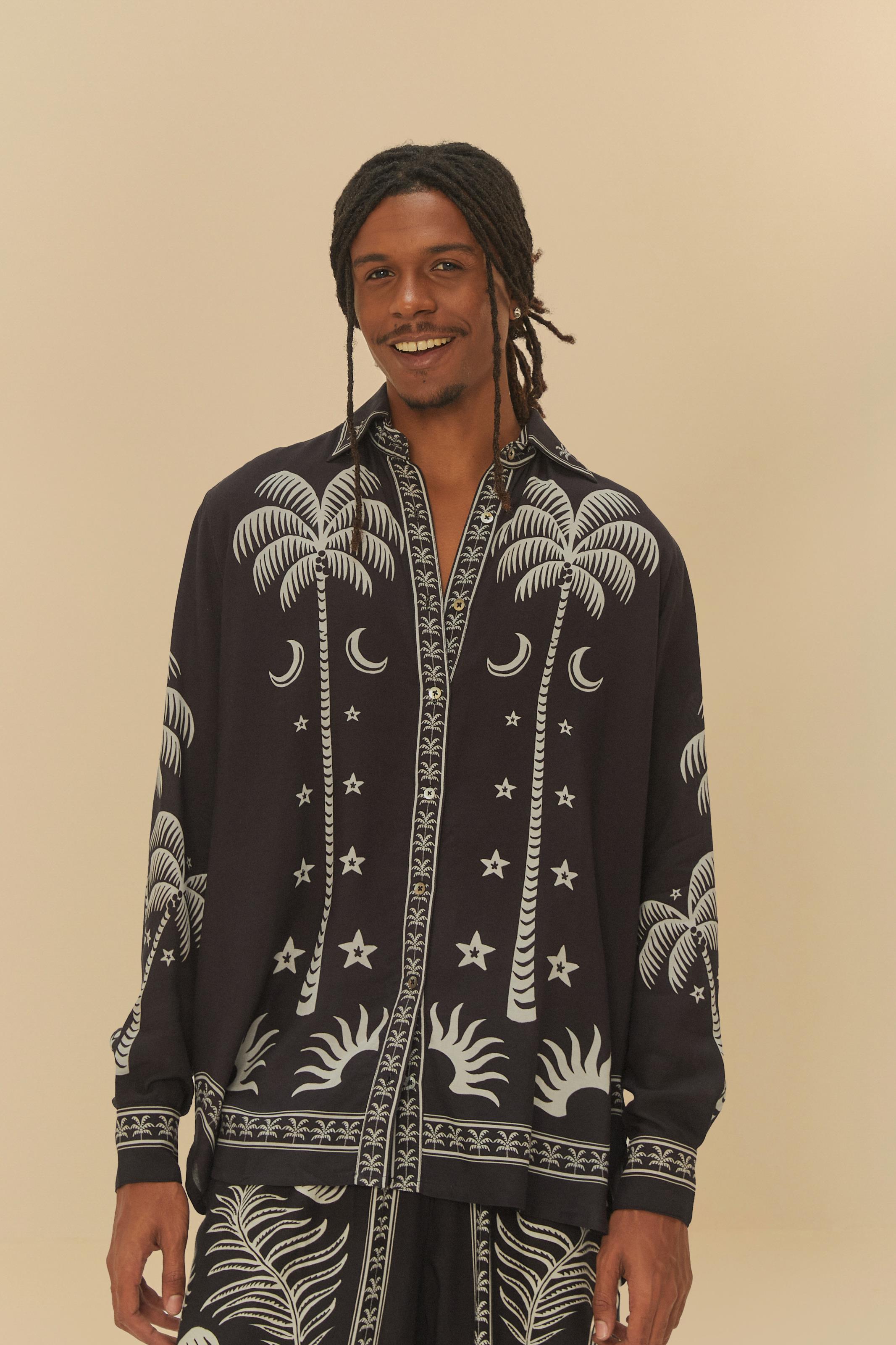 Camisa Estampada Coqueiral