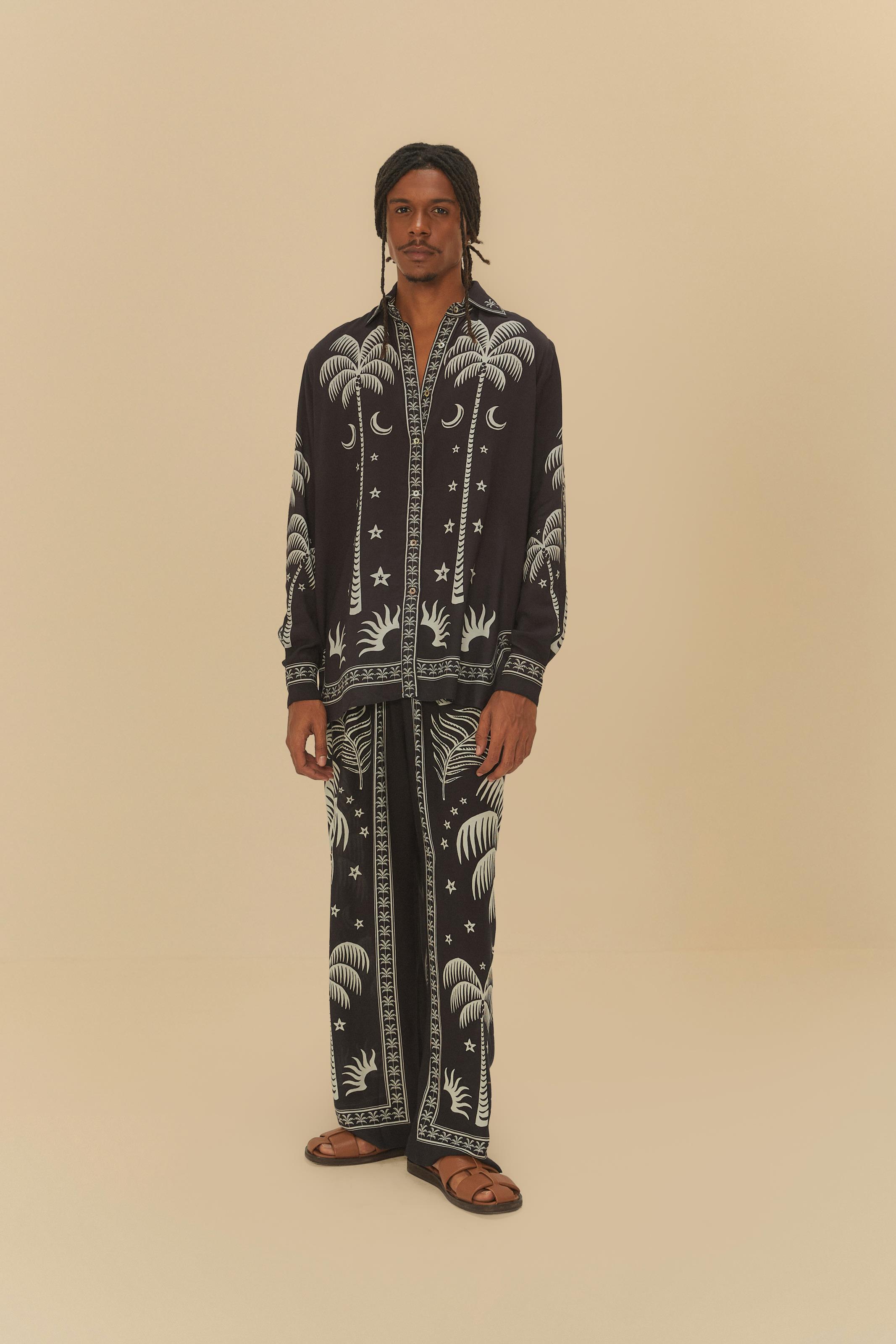 Camisa Estampada Coqueiral