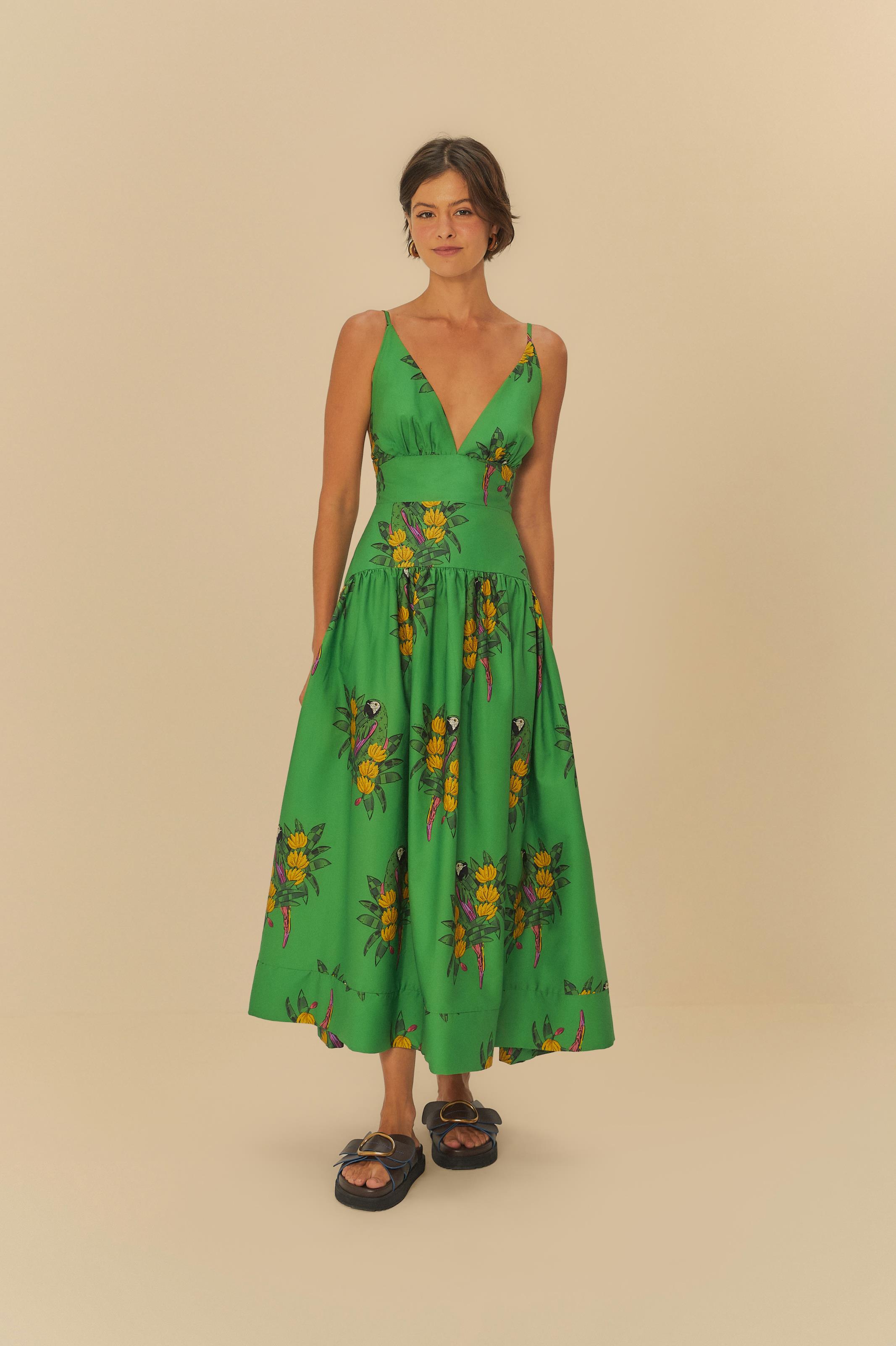 Vestido Cropped Estampado Rio Maracanã