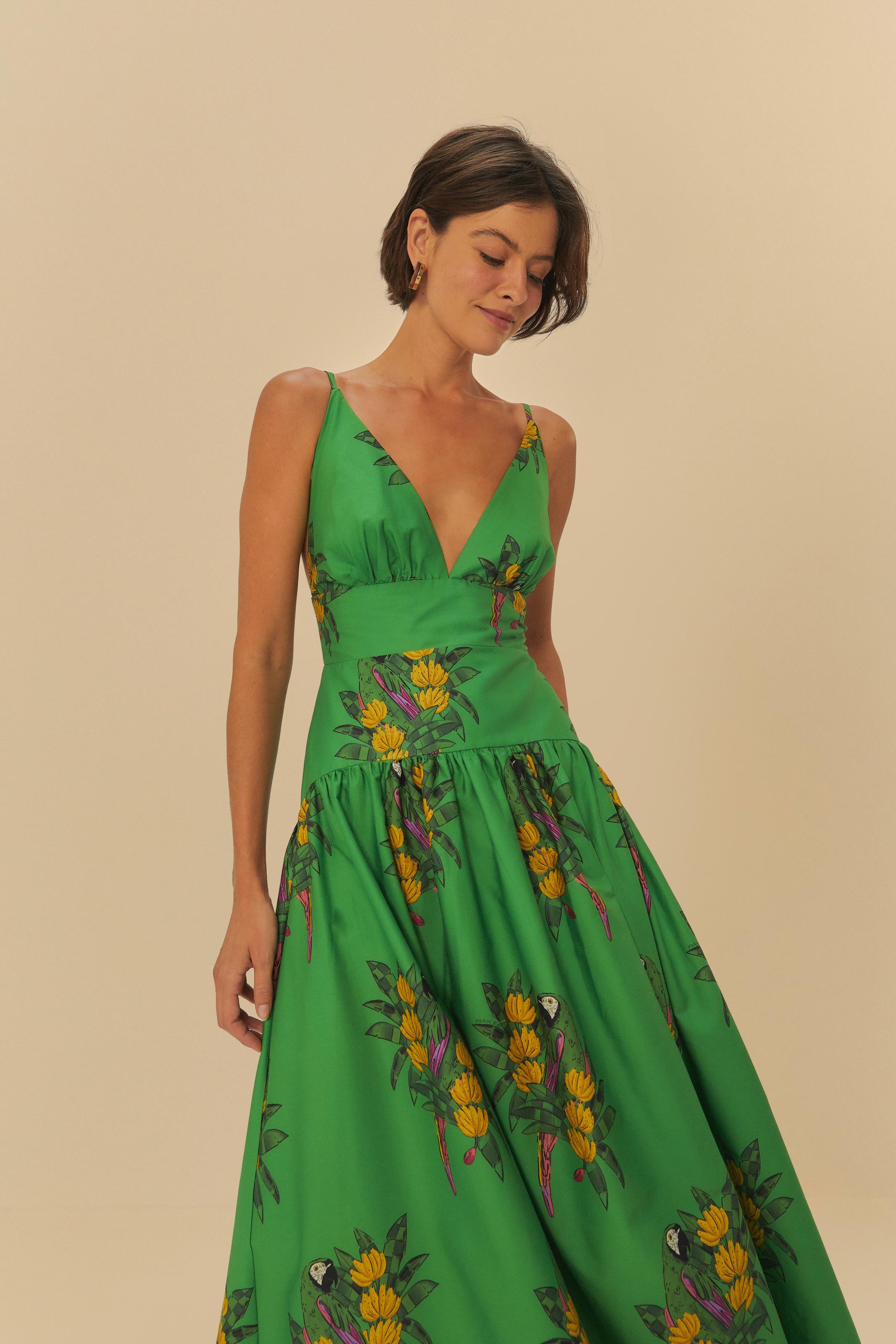 Vestido Cropped Estampado Rio Maracanã