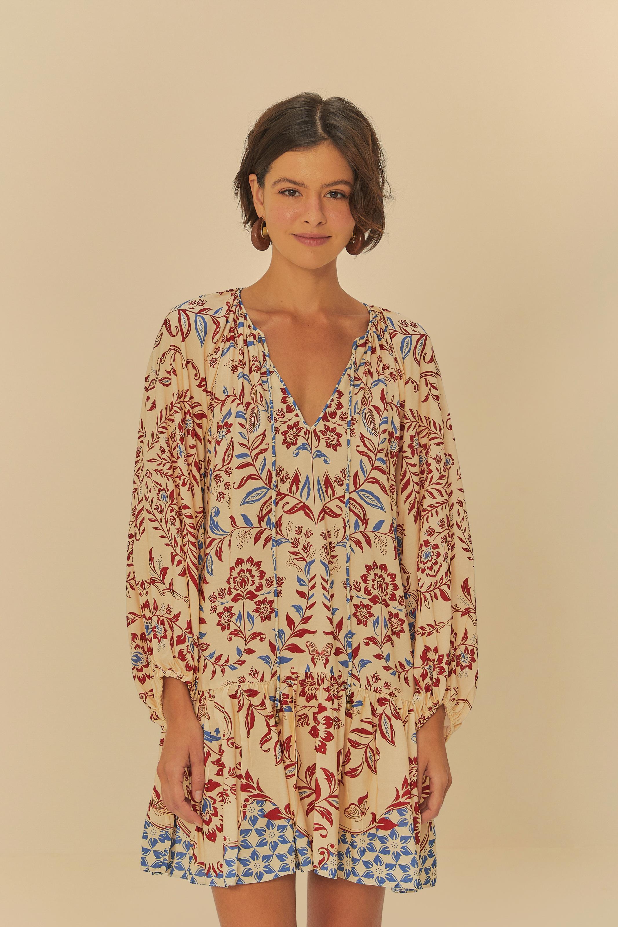 Vestido Curto Borbolina