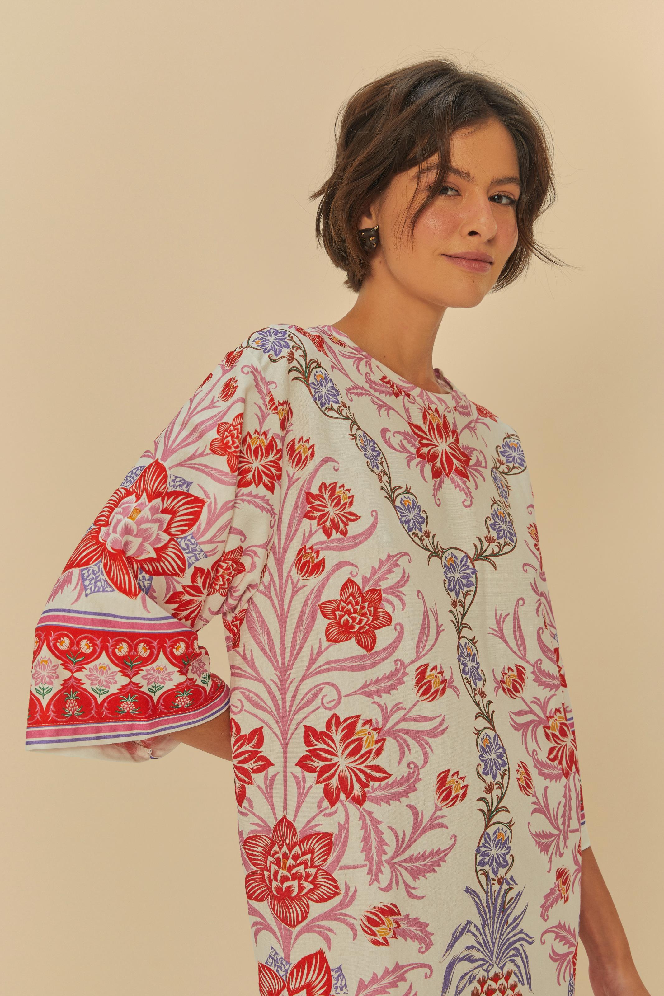 Vestido T-Shirt Big Estampado Lisboa