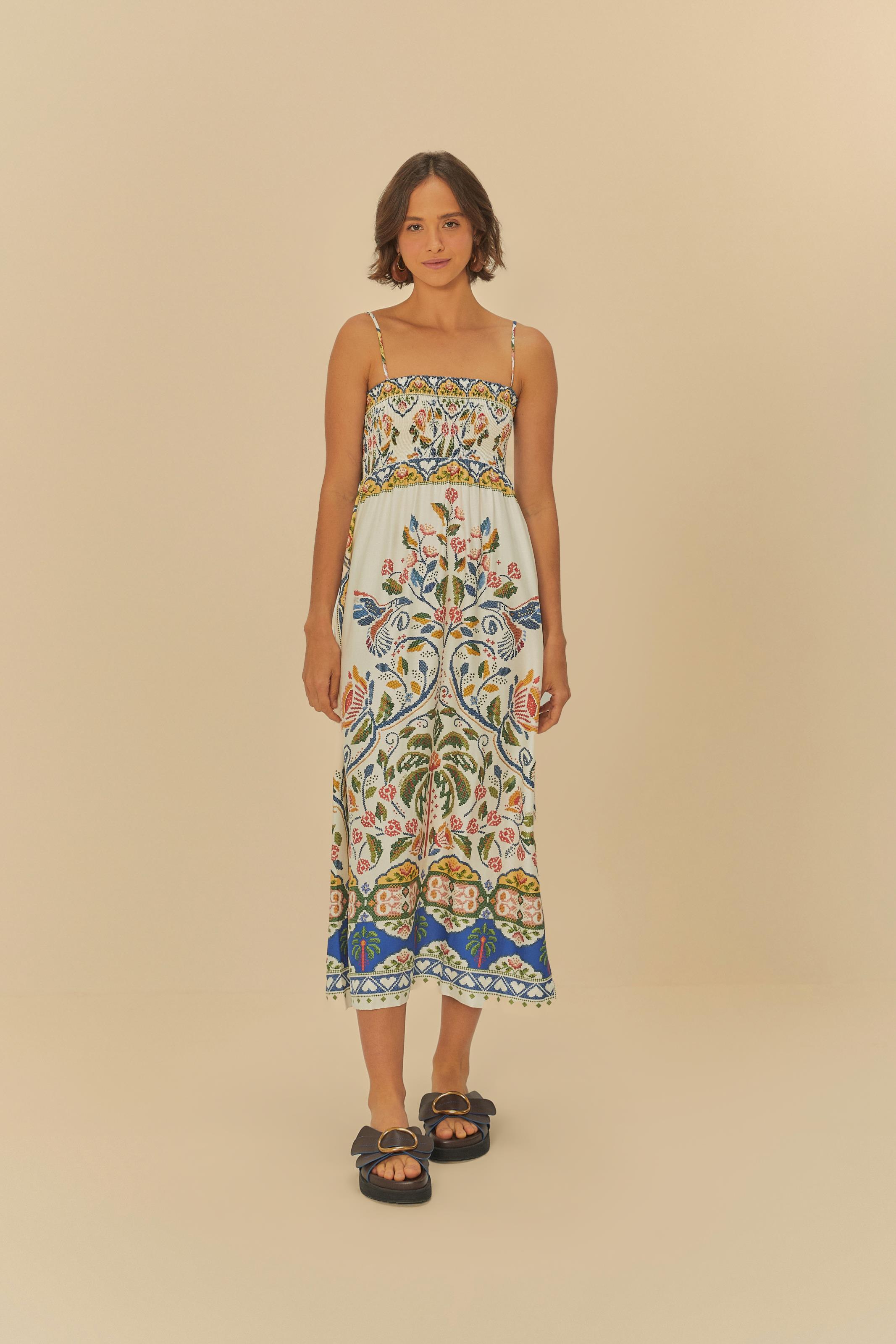 Vestido Estampado Sonho Guaraná