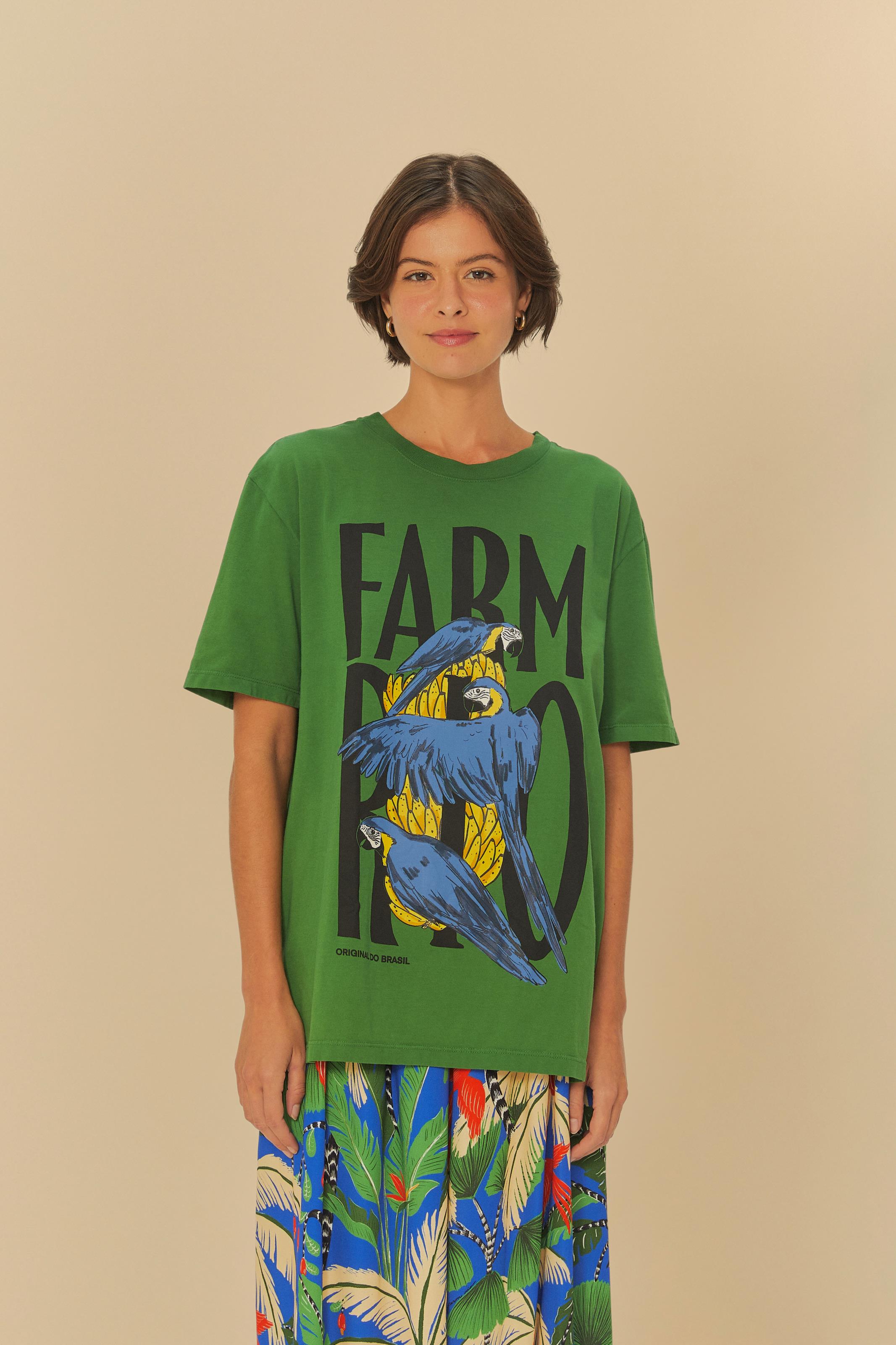 T-Shirt Média Farm Rio Arara Bananeira v