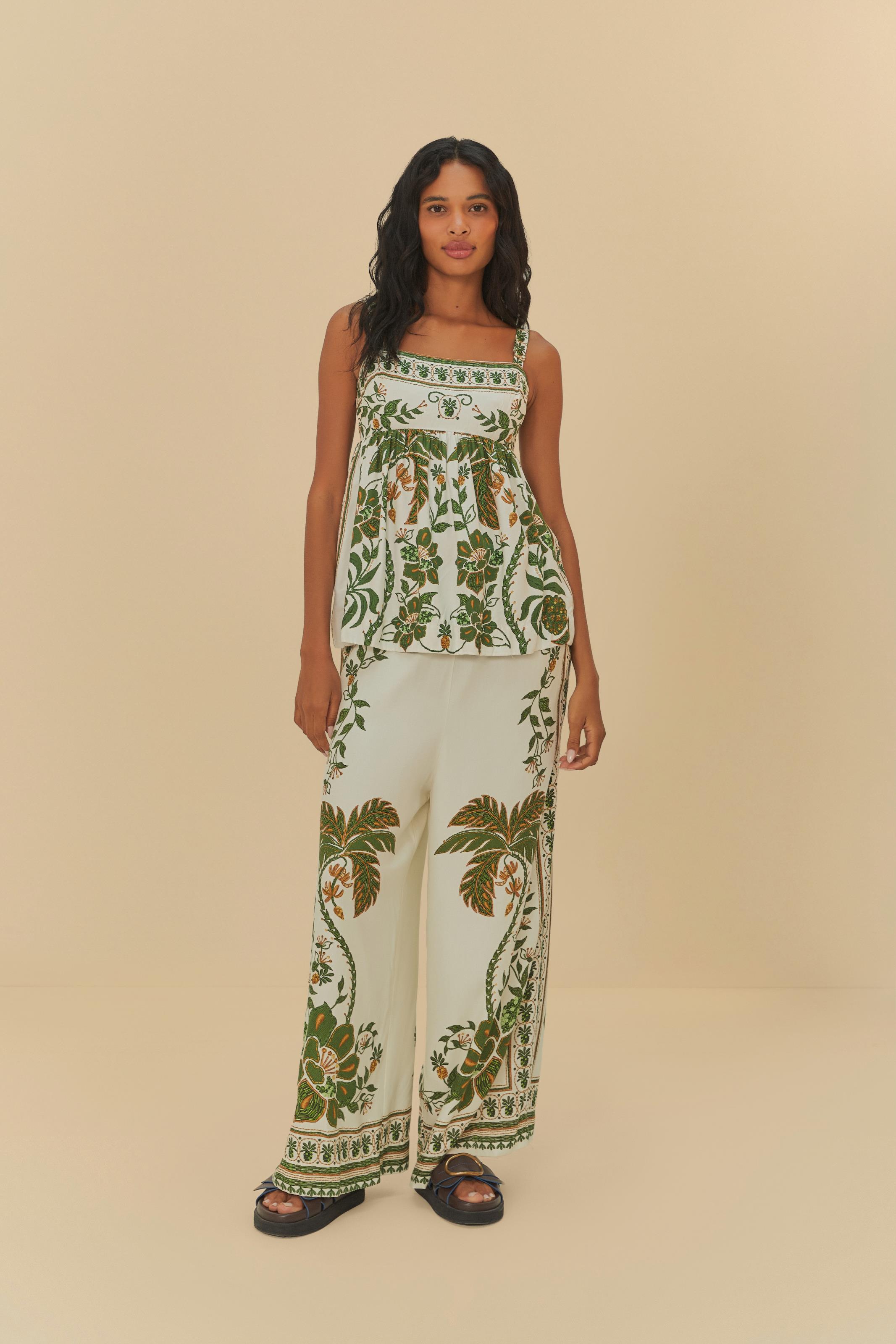 Calça Estampada Mari