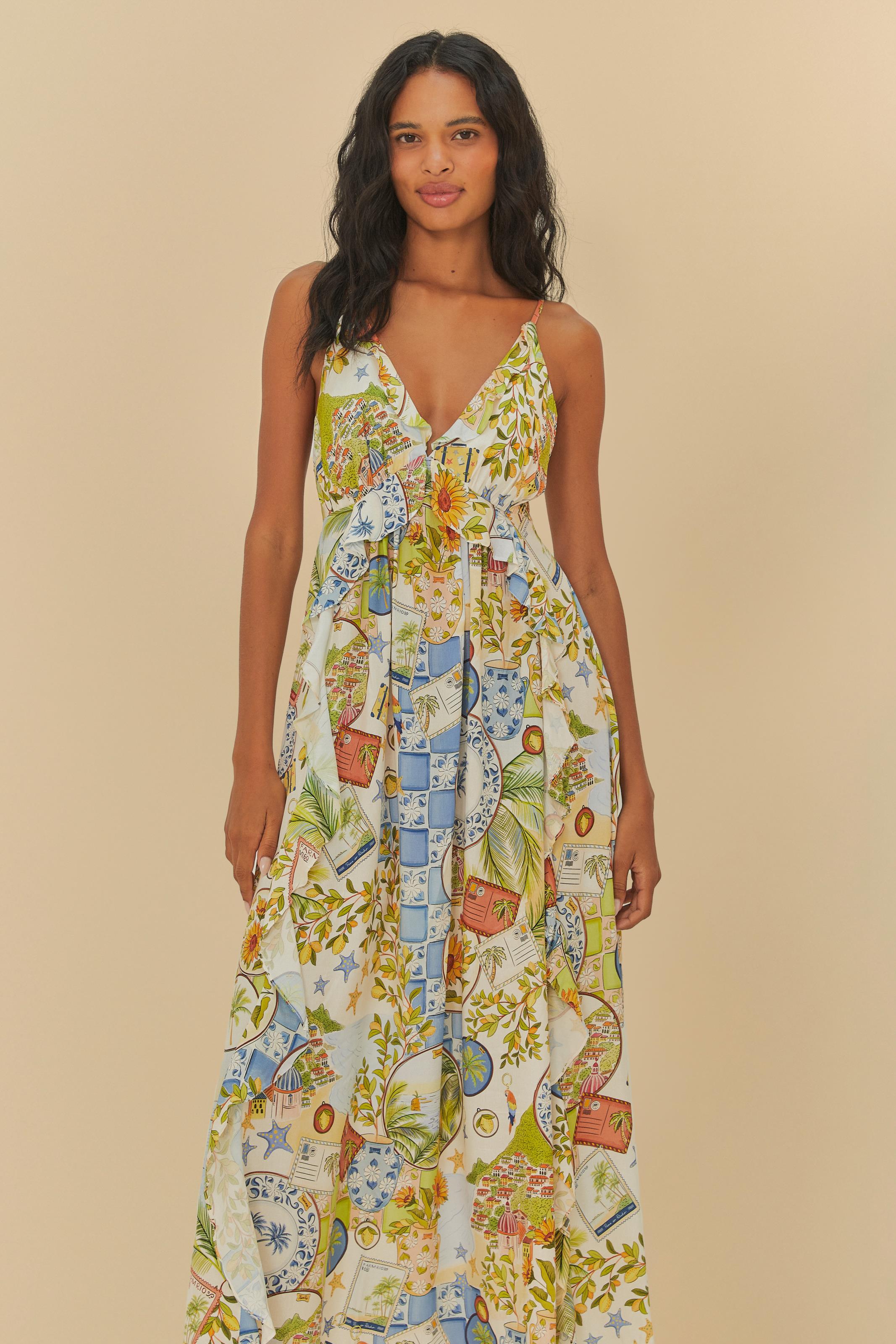 Vestido Babados Souvenir