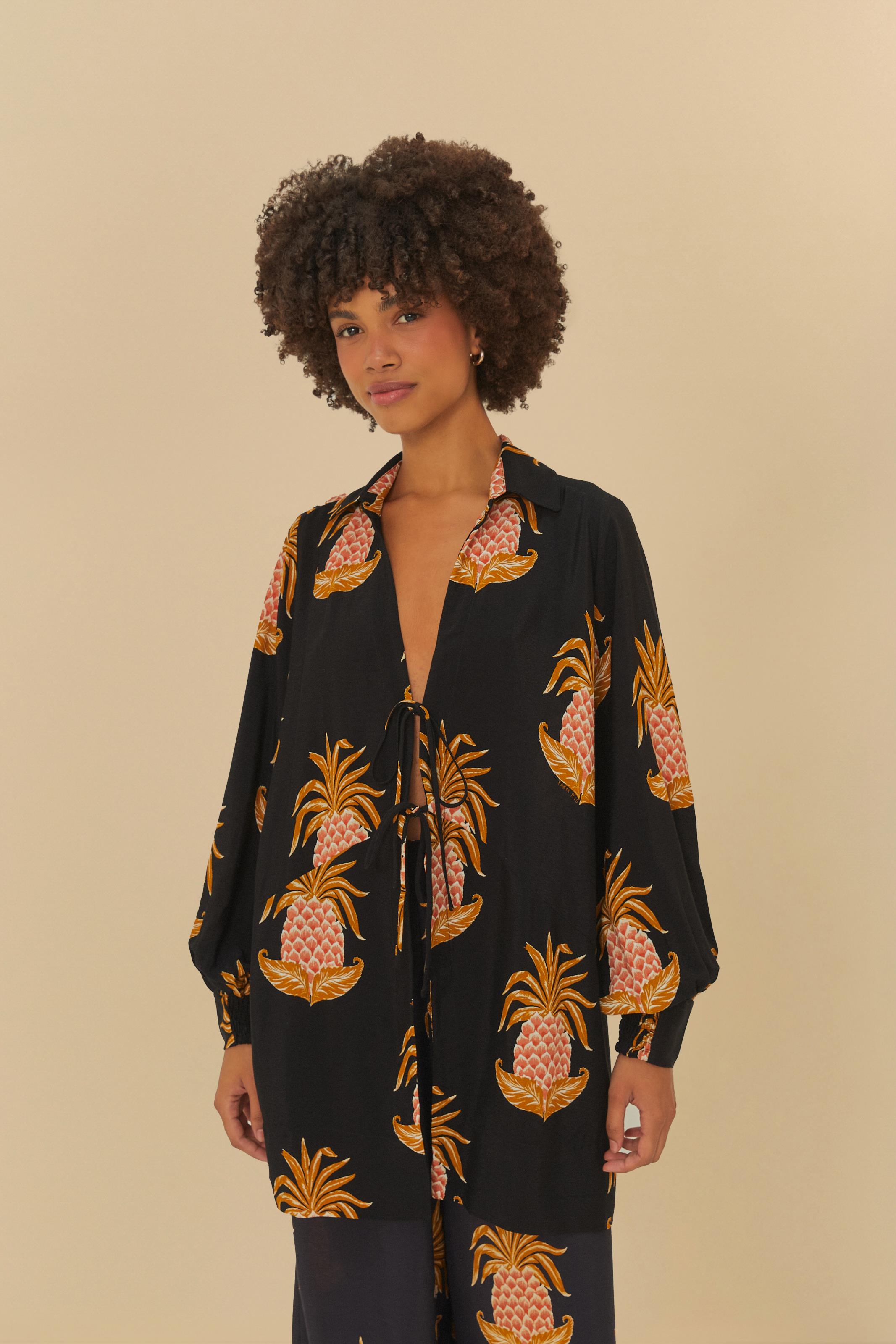 Camisa Amalfi Abacaxi