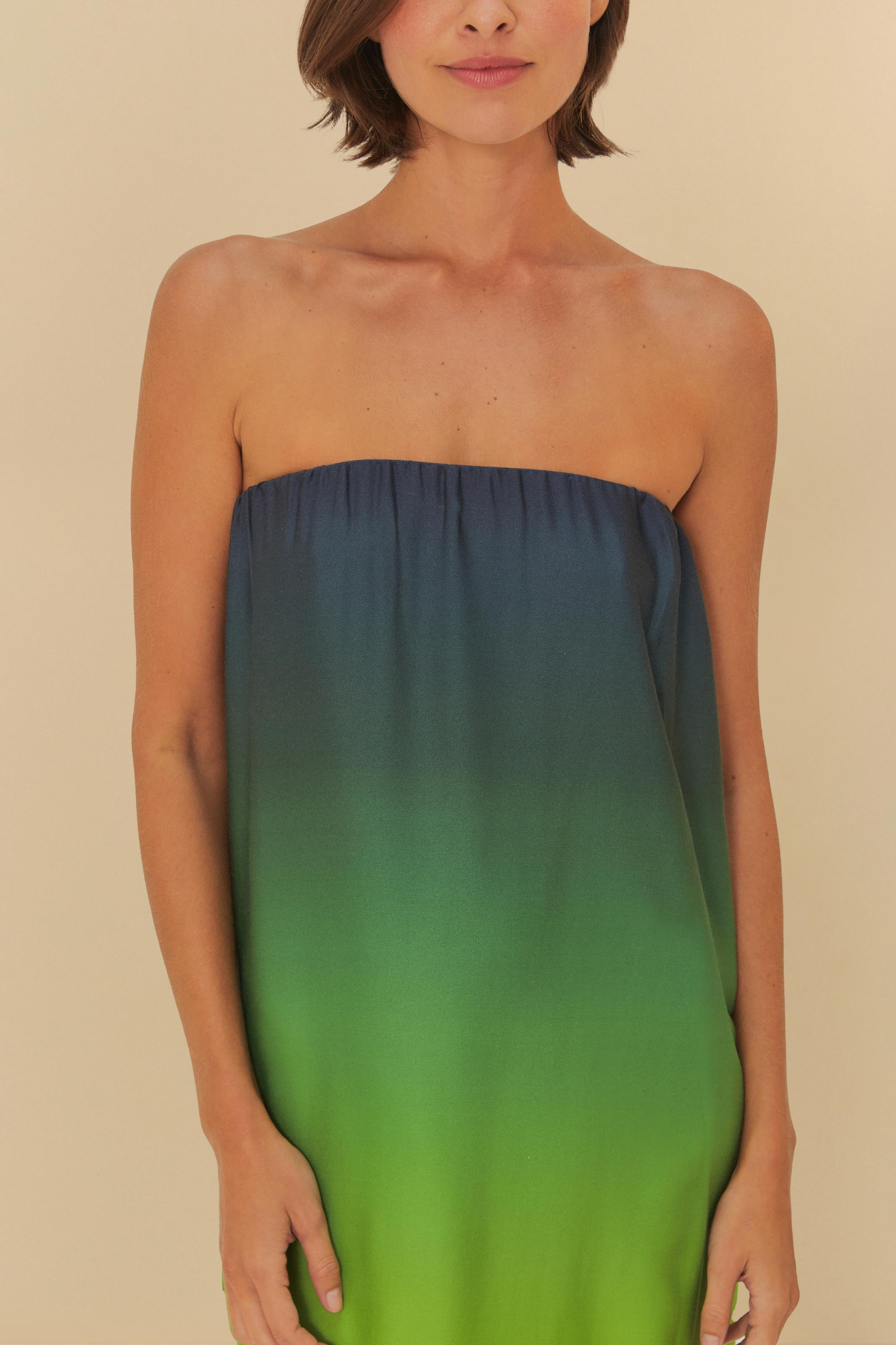 Saia Vestido Degradê Latina
