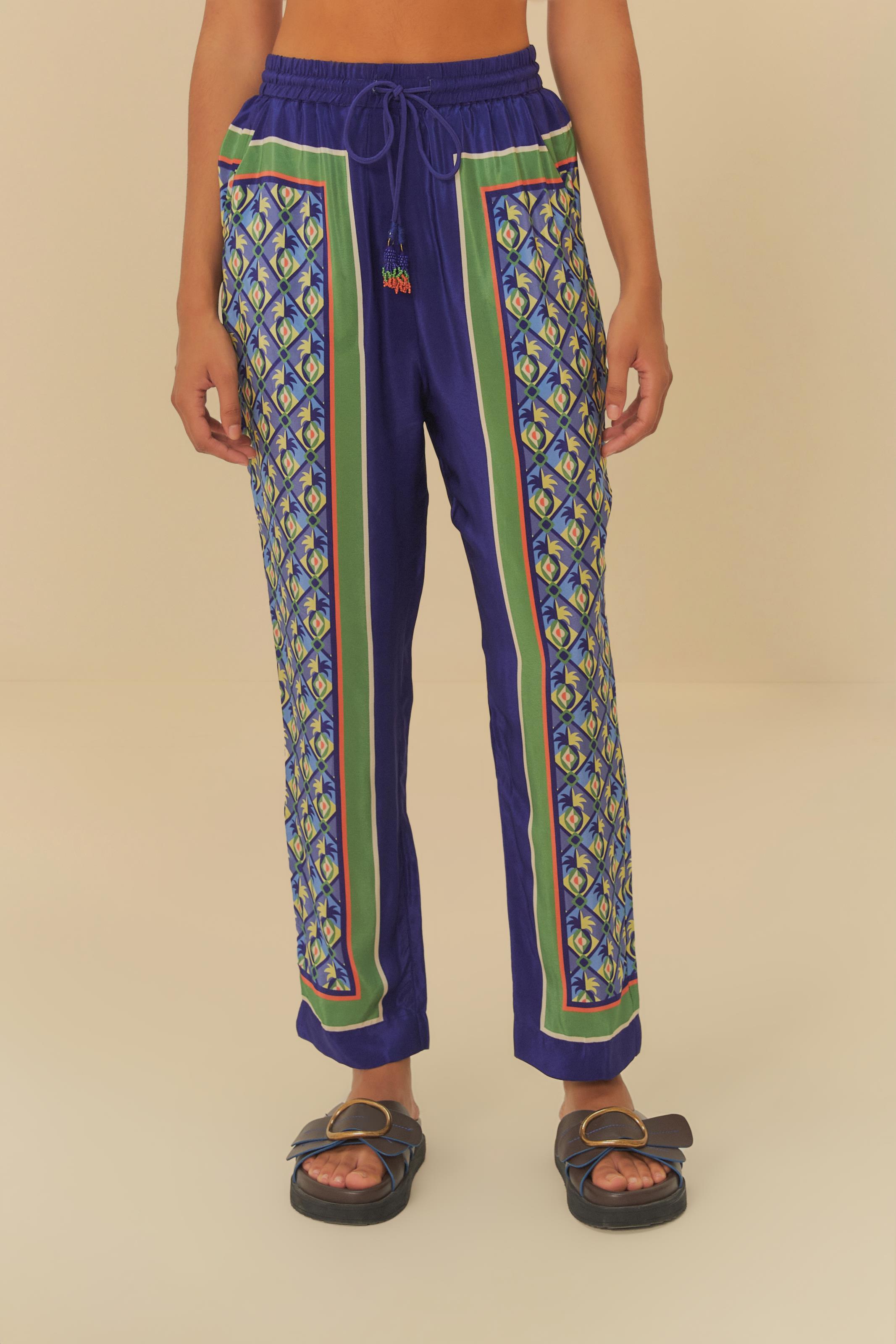 Calça Estampada Abacaxi Gráfico