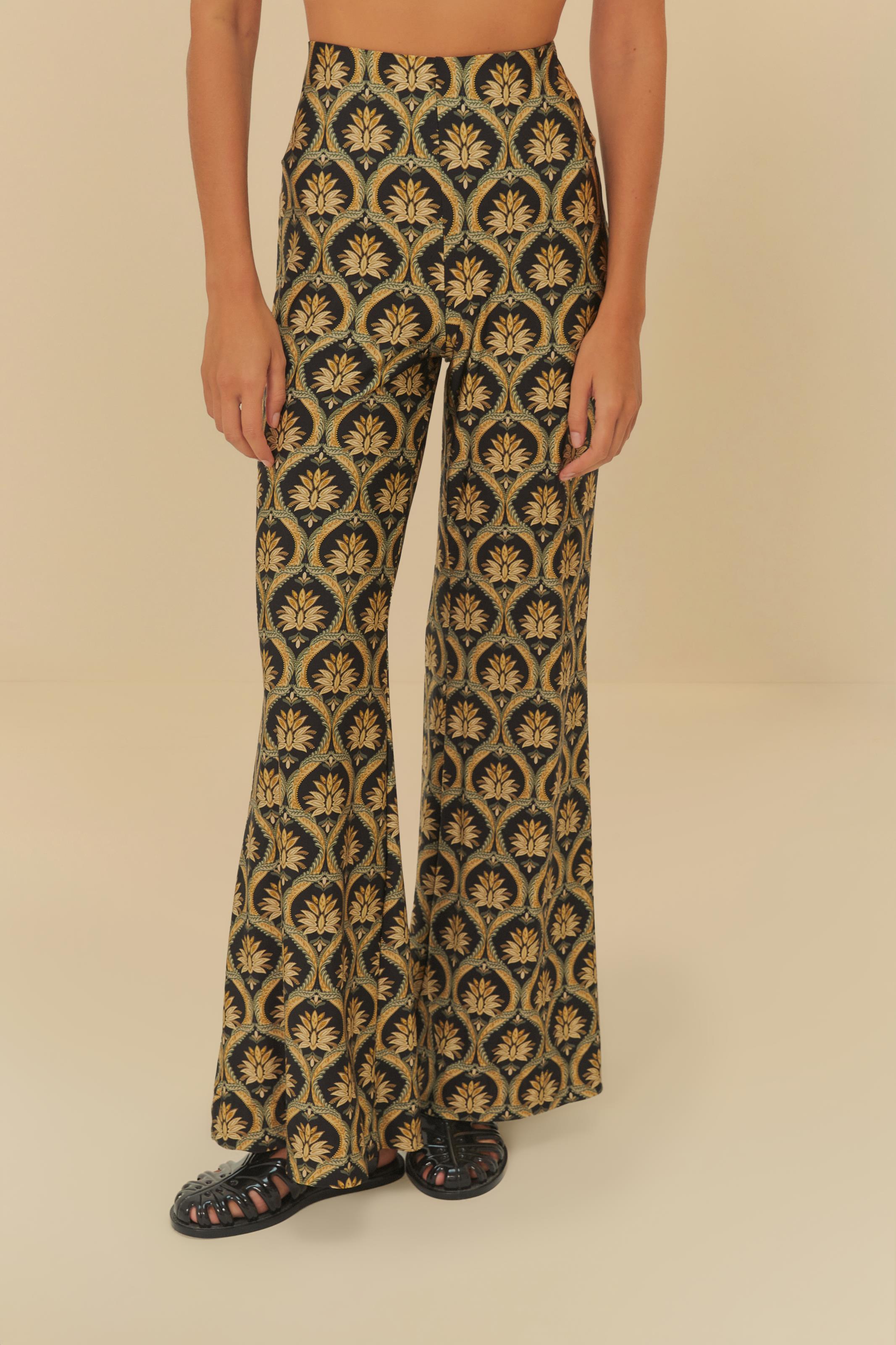 Calça Flare Joia Boho
