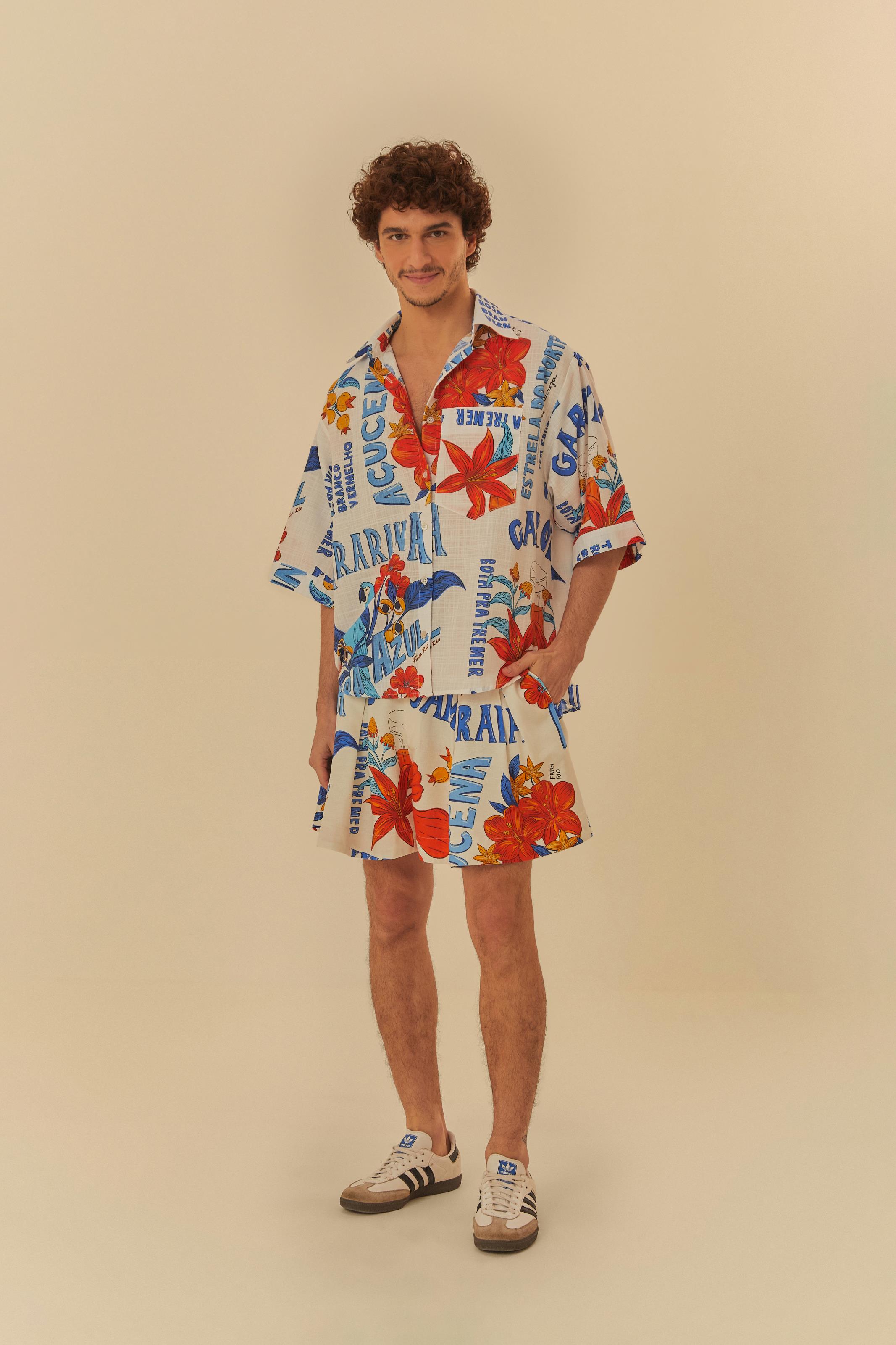 Short Estampado Garota Jamburana