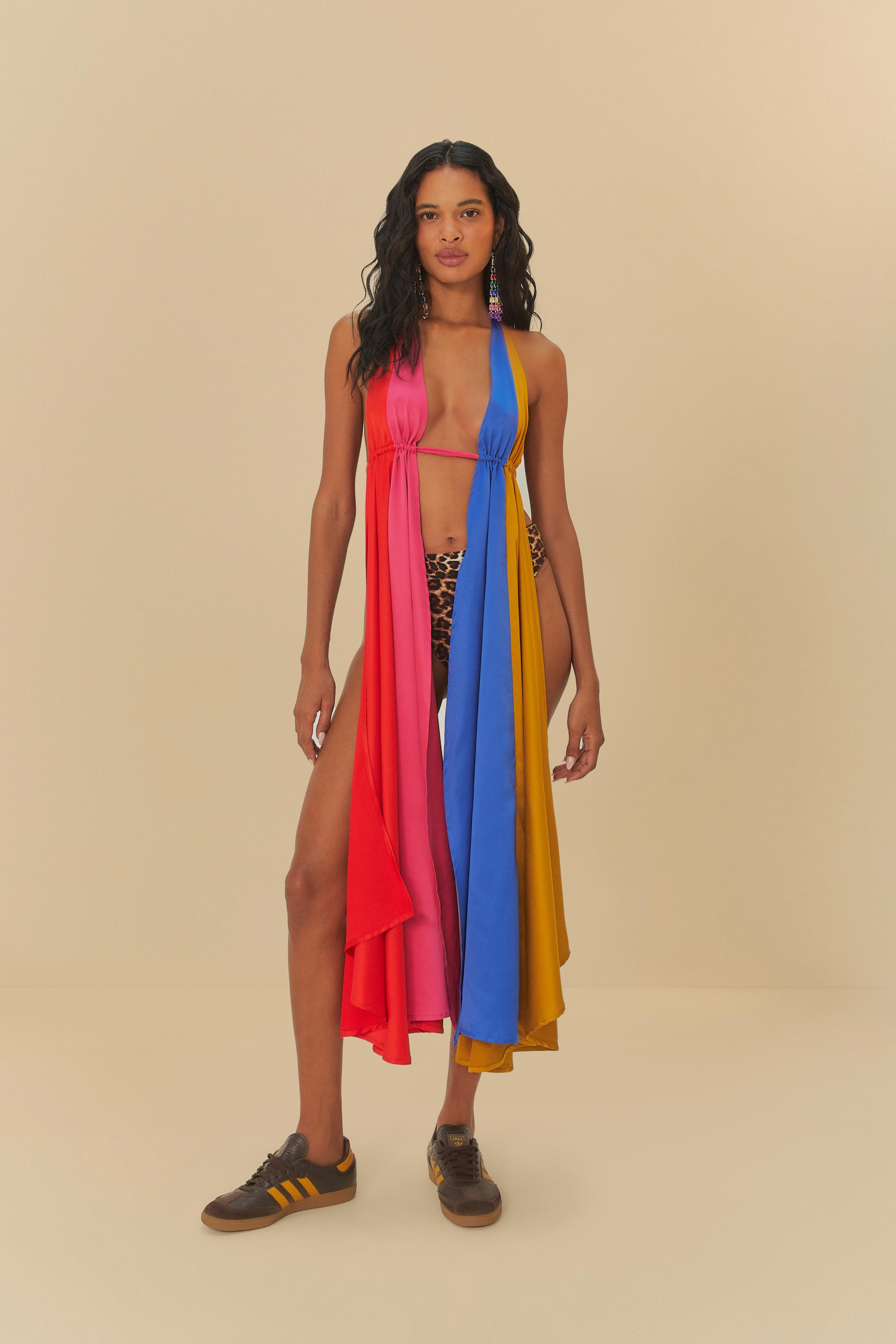 Top Meiota Asas Colorblock