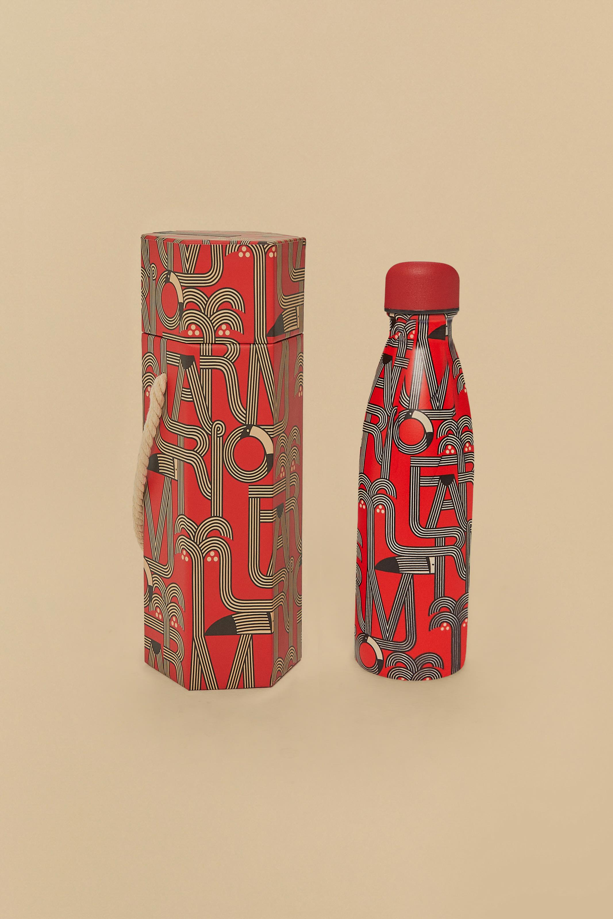 Garrafinha Glub Estampada Logotuca