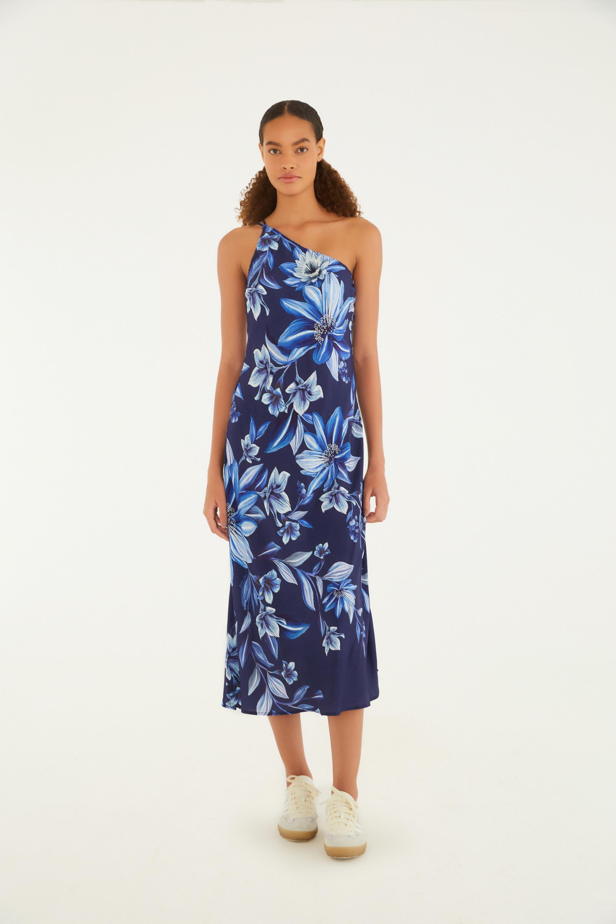 Vestido Cropped Estampado Floral Tati