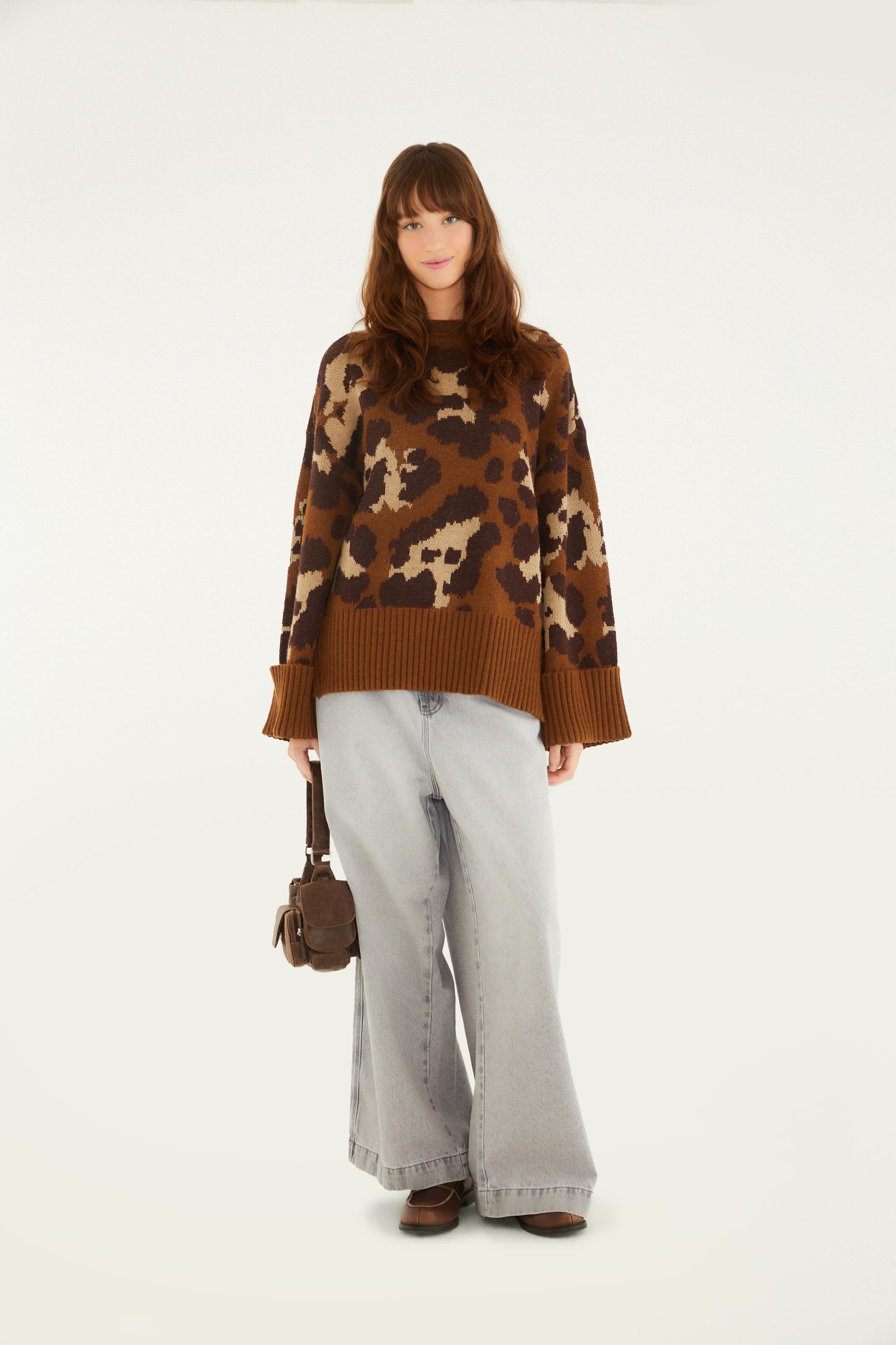 Sueter Tricot Selva Retrô