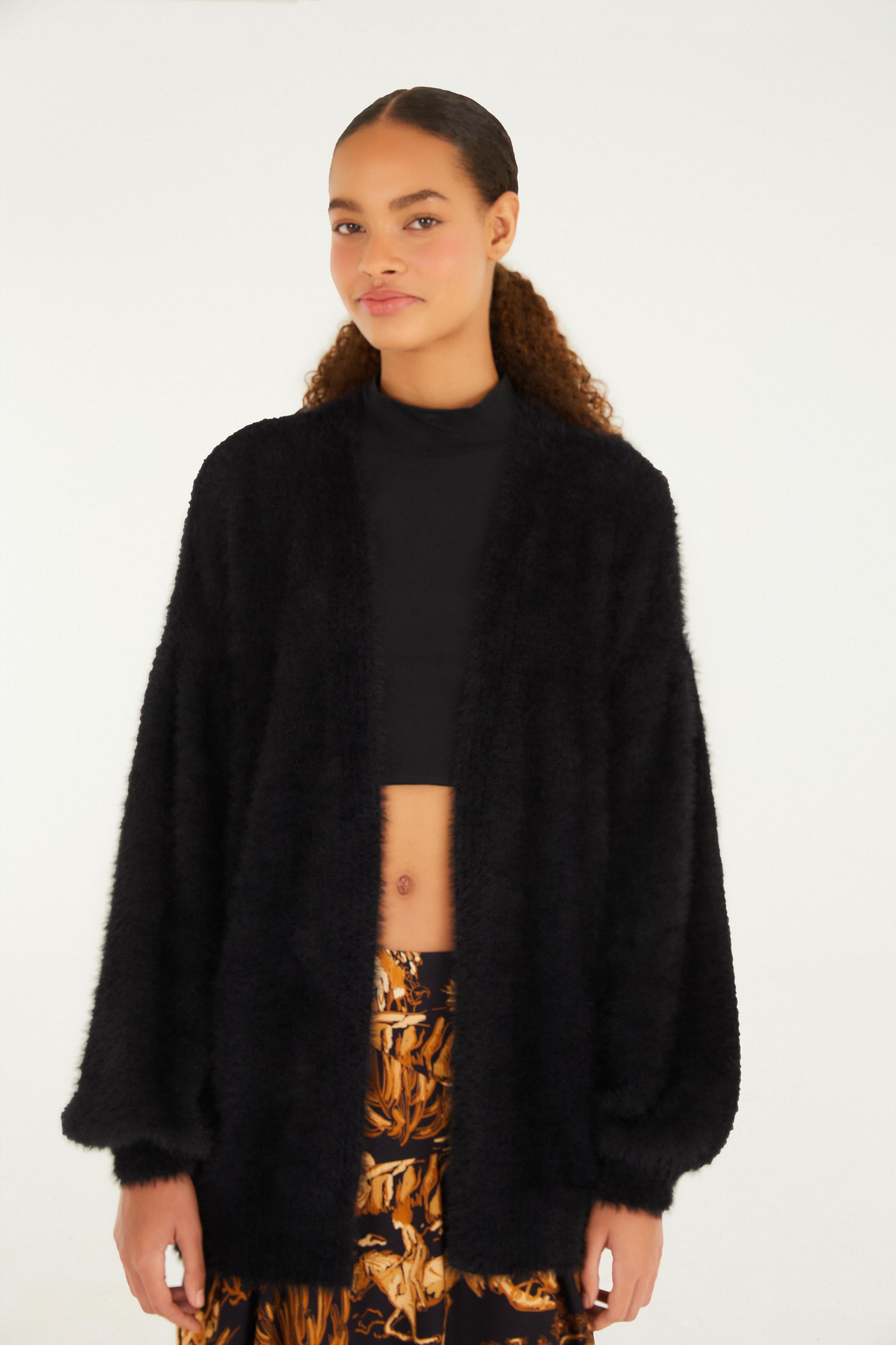 Cardigan Tricot Pelinho