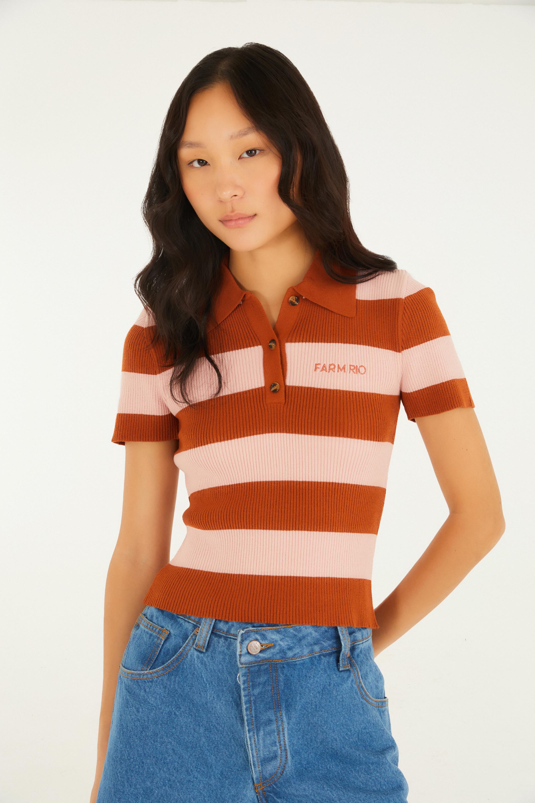 T-Shirt Polo Tricot Listrada