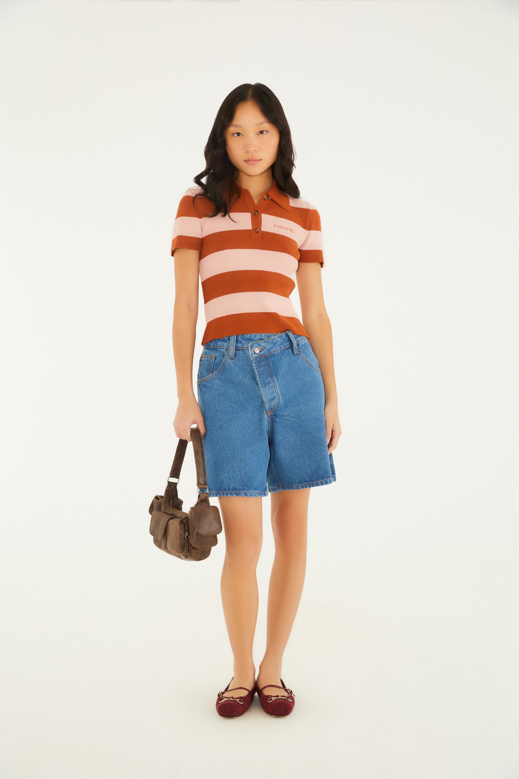 T-Shirt Polo Tricot Listrada