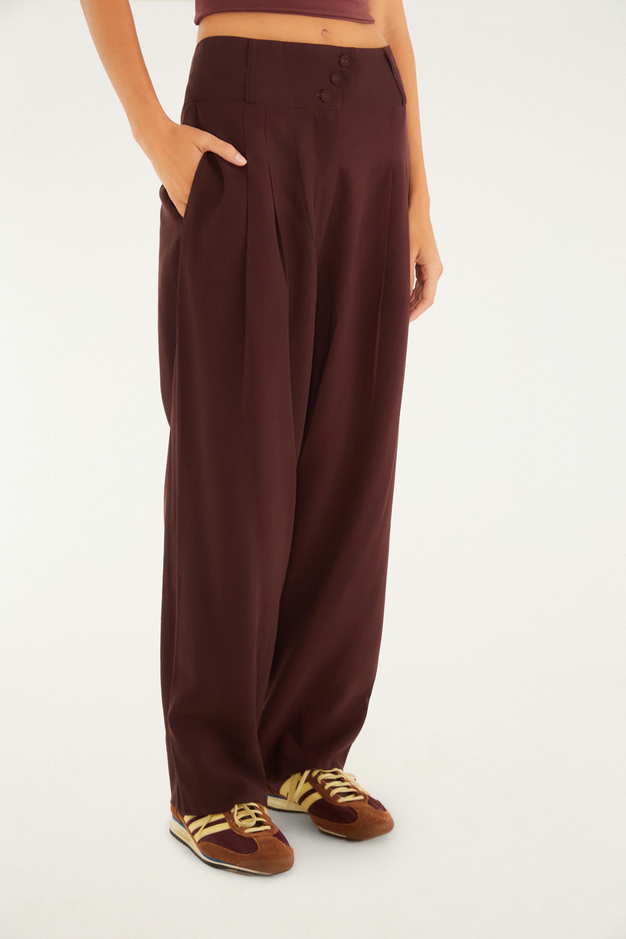 Calça Alfaiataria Botões