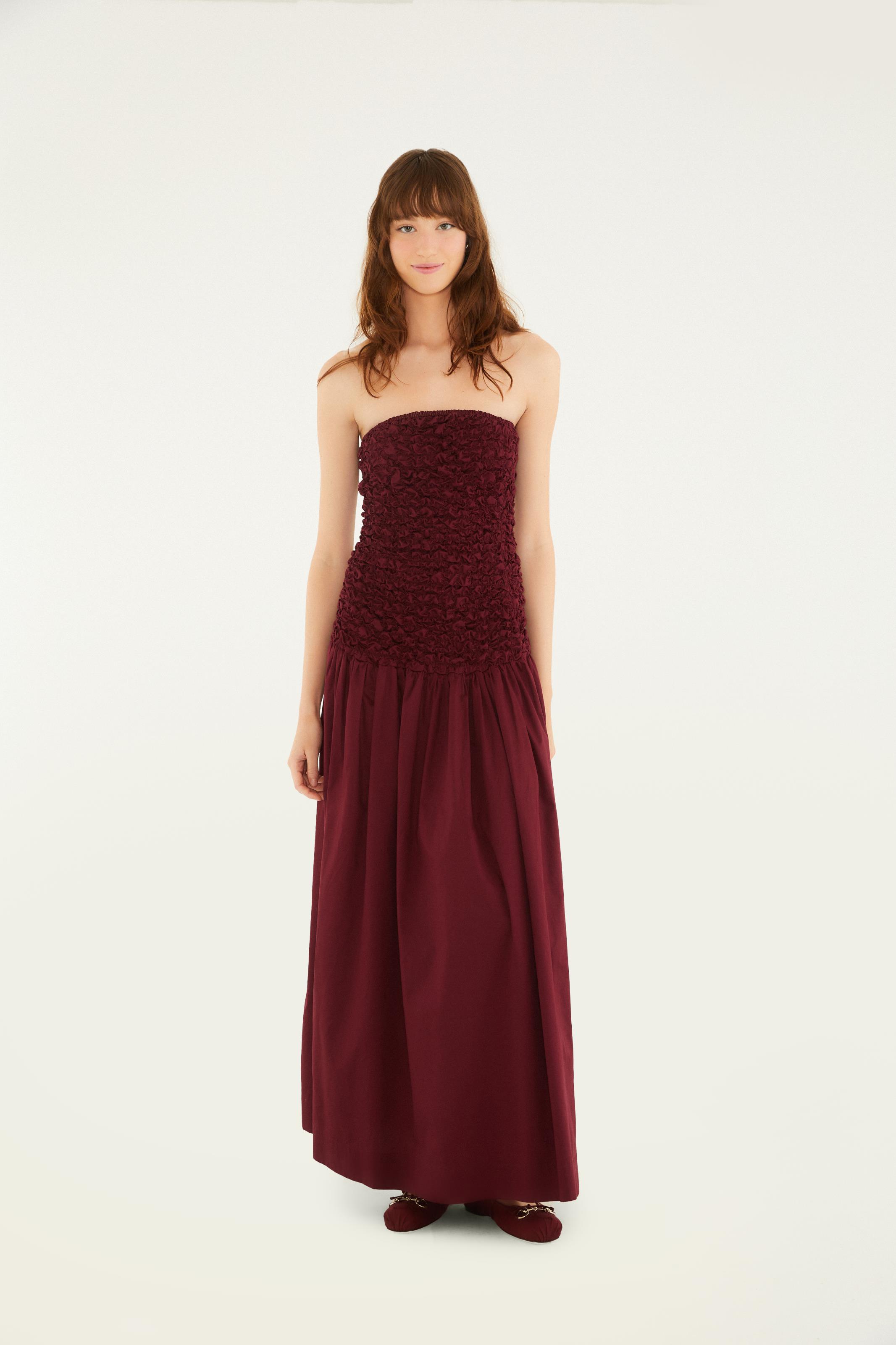 Vestido Lastex Sem Alça